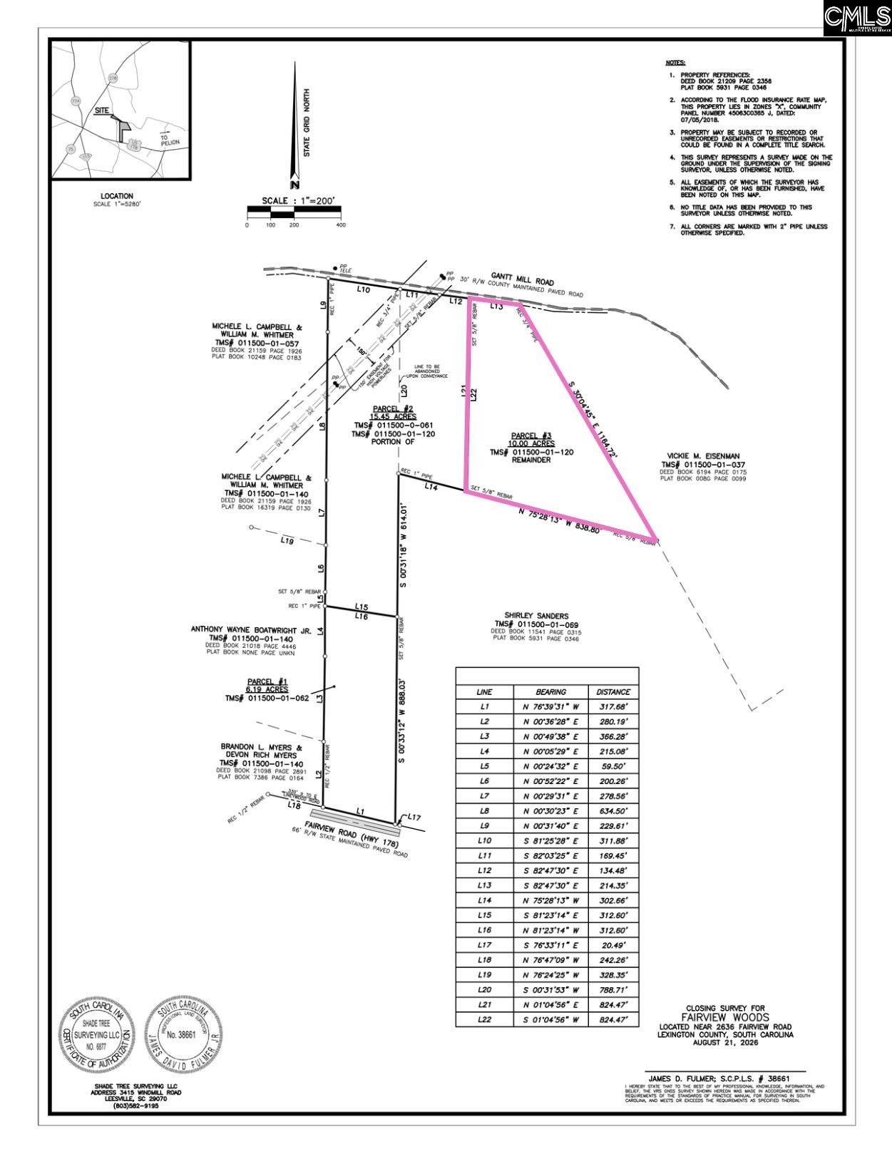 TBD Gantt Mill