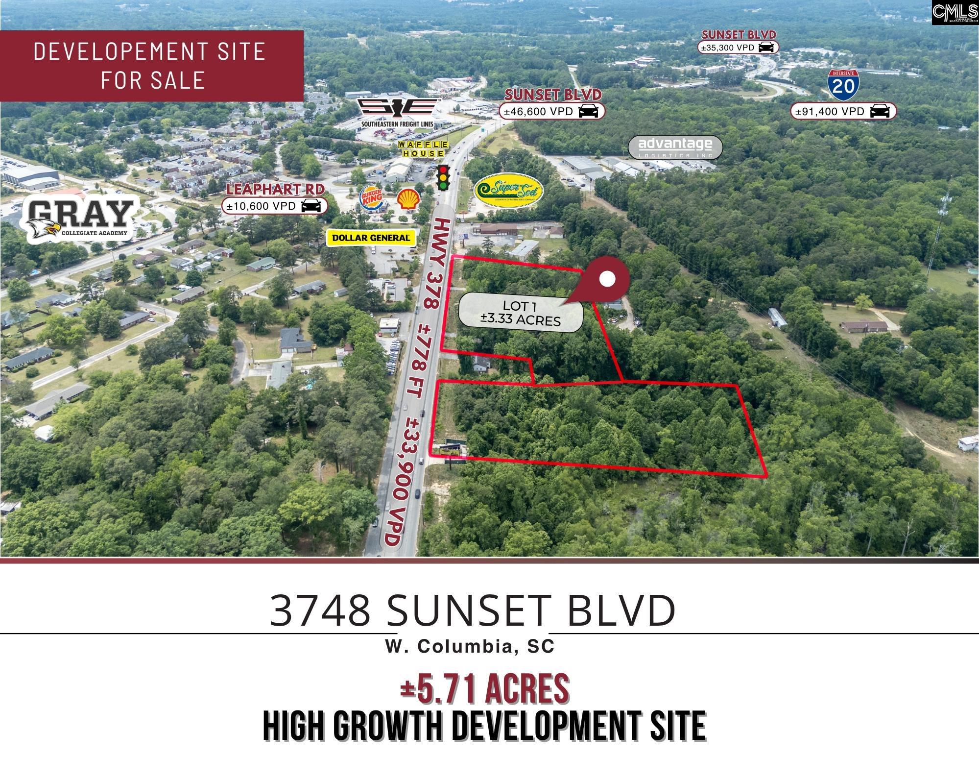 3748 Sunset Boulevard Lot 1 West Columbia SC