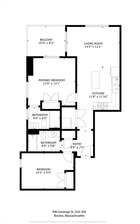 946 Saratoga St # 204