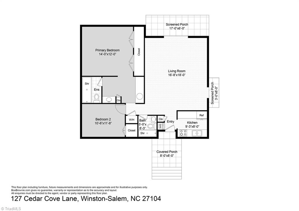 127 Cedar Cove Lane, Winston-Salem