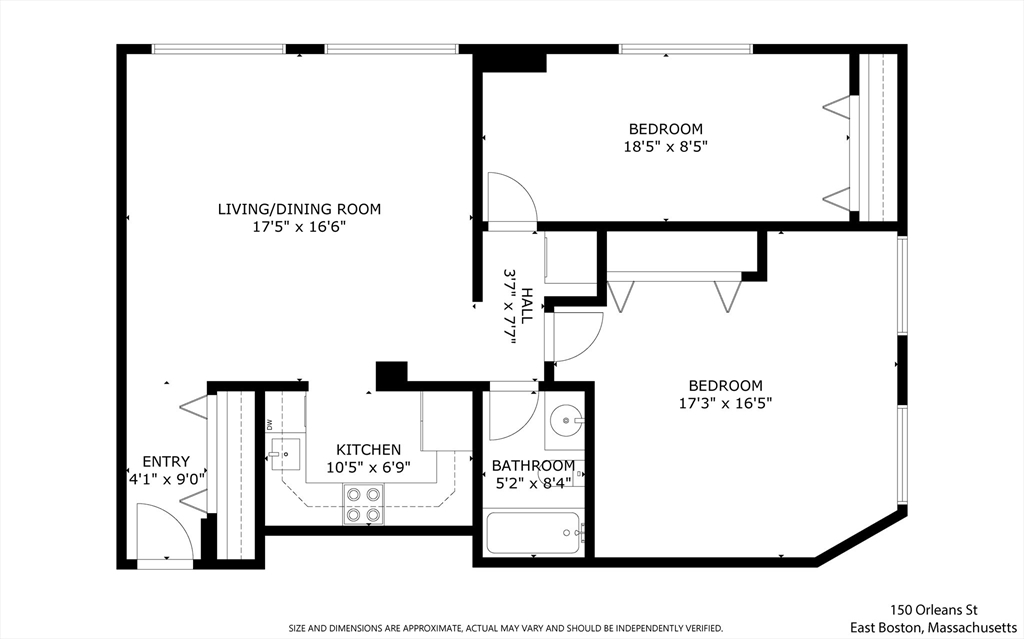 150 Orleans Street # 205