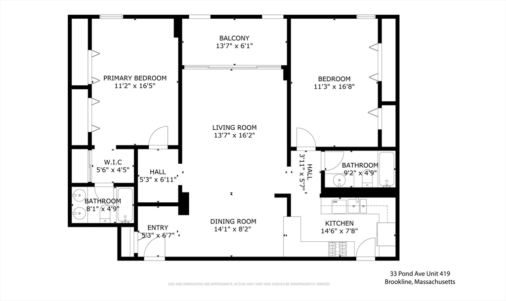 33 Pond Ave # 419