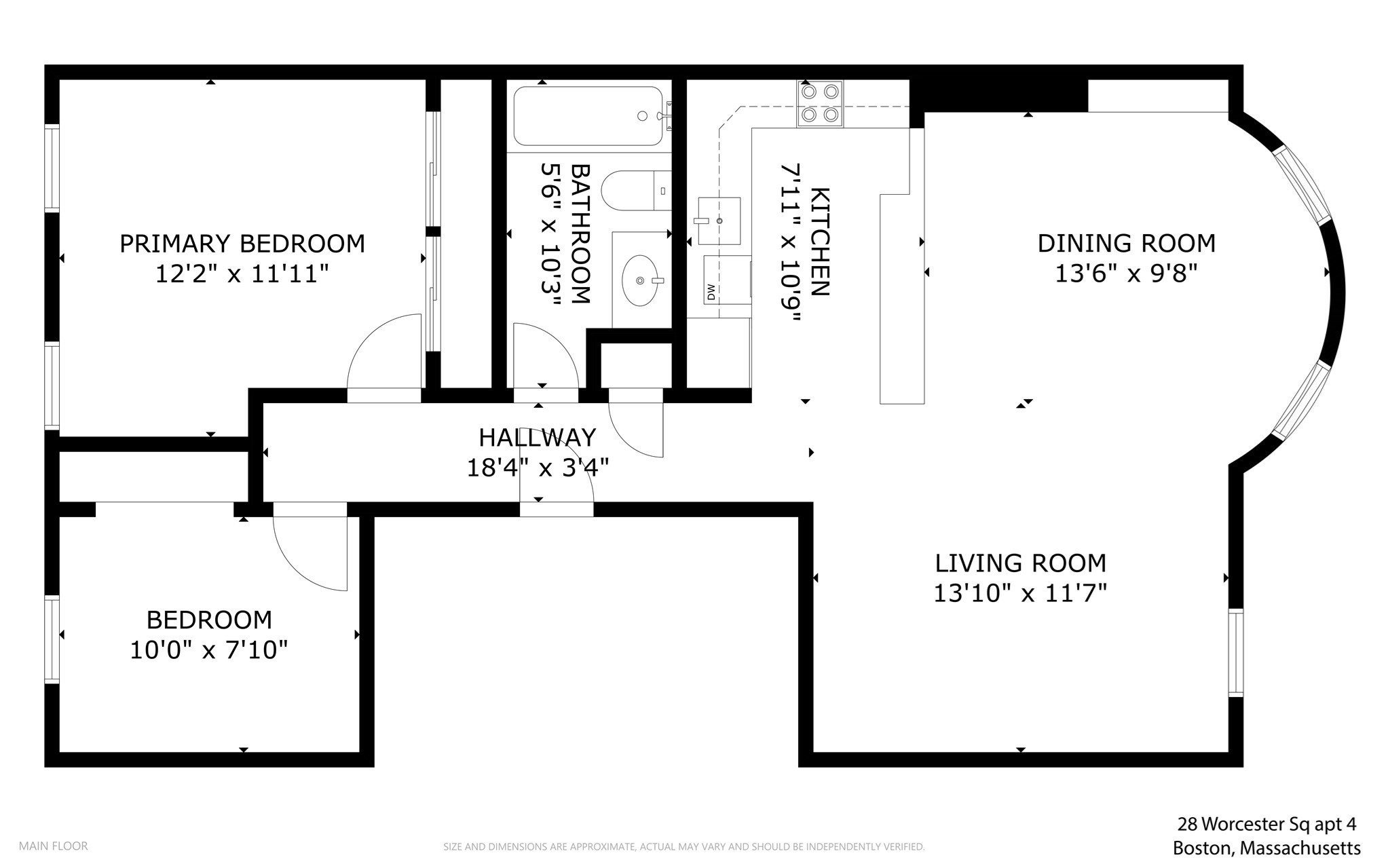 28 Worcester Square # 4