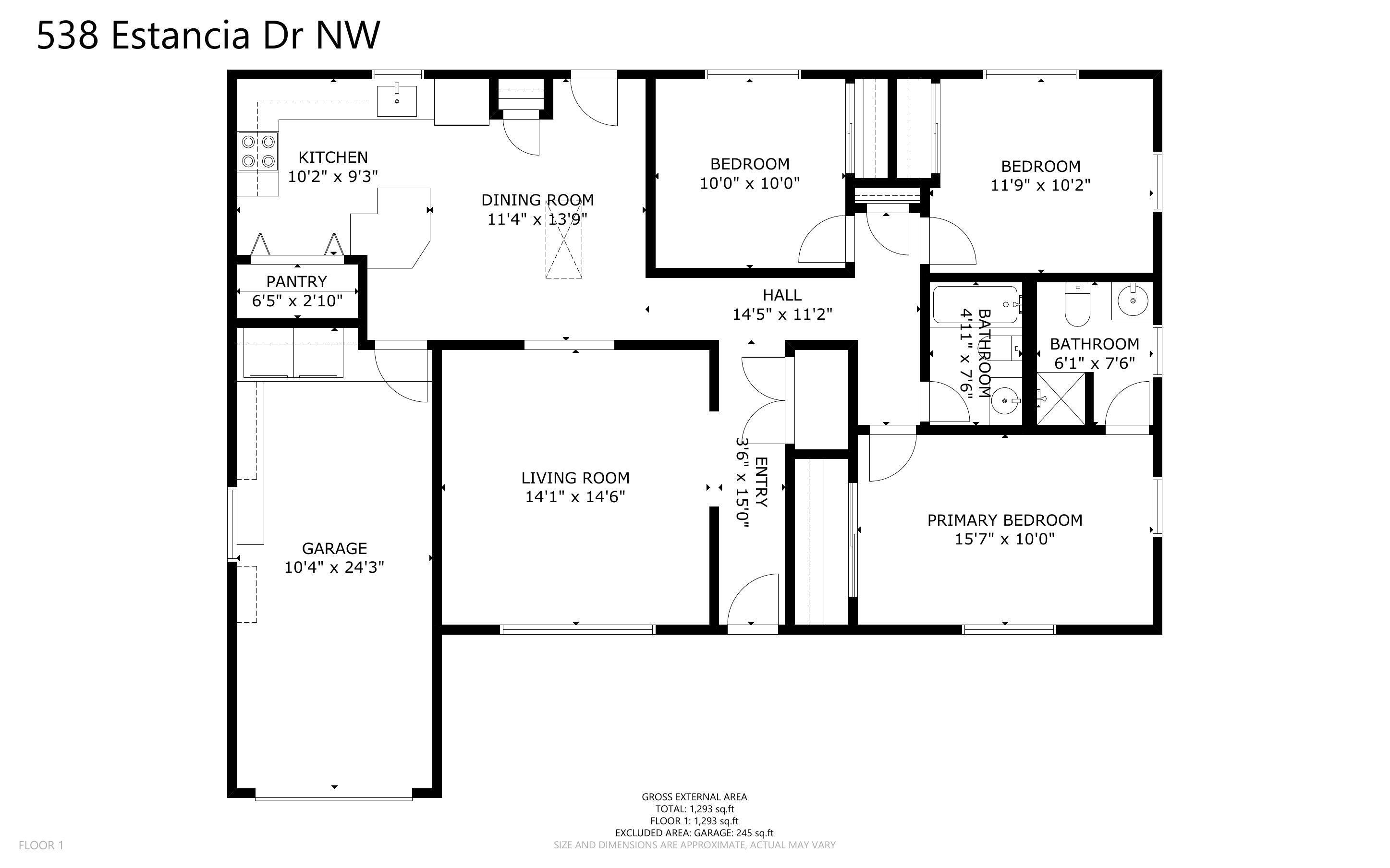 538 ESTANCIA Drive NW