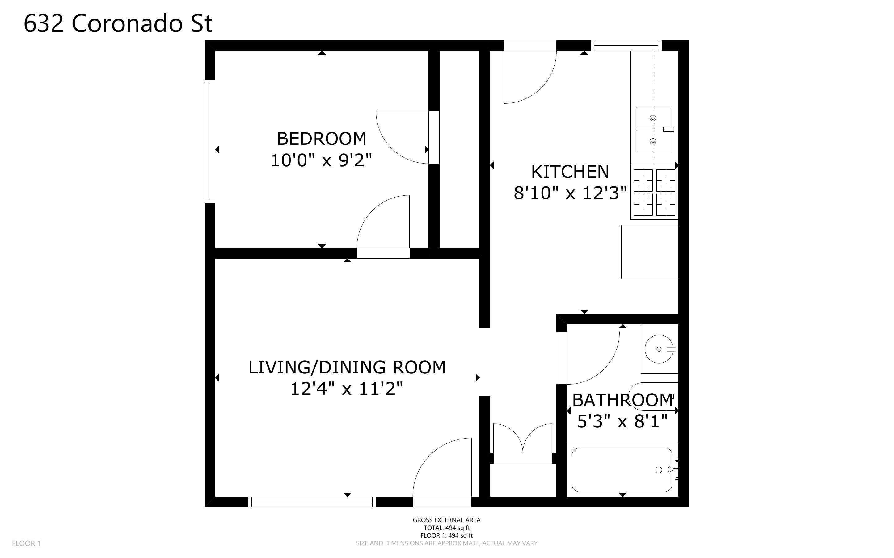 636 Coronado Street 634