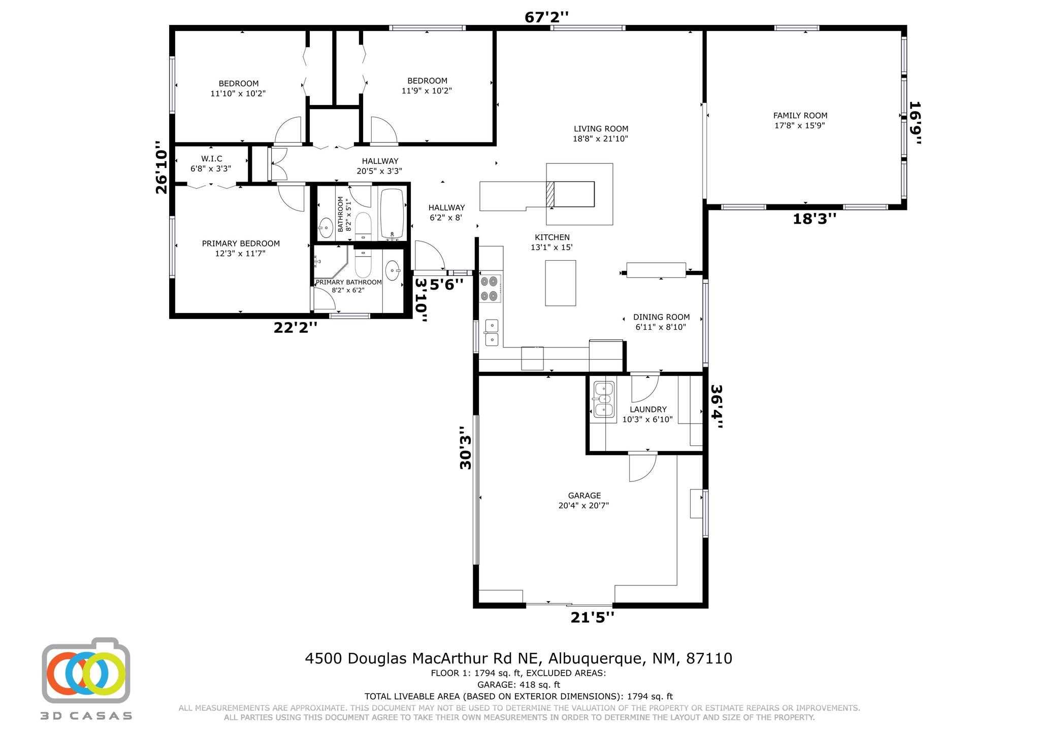 4500 DOUGLAS MACARTHUR Road NE