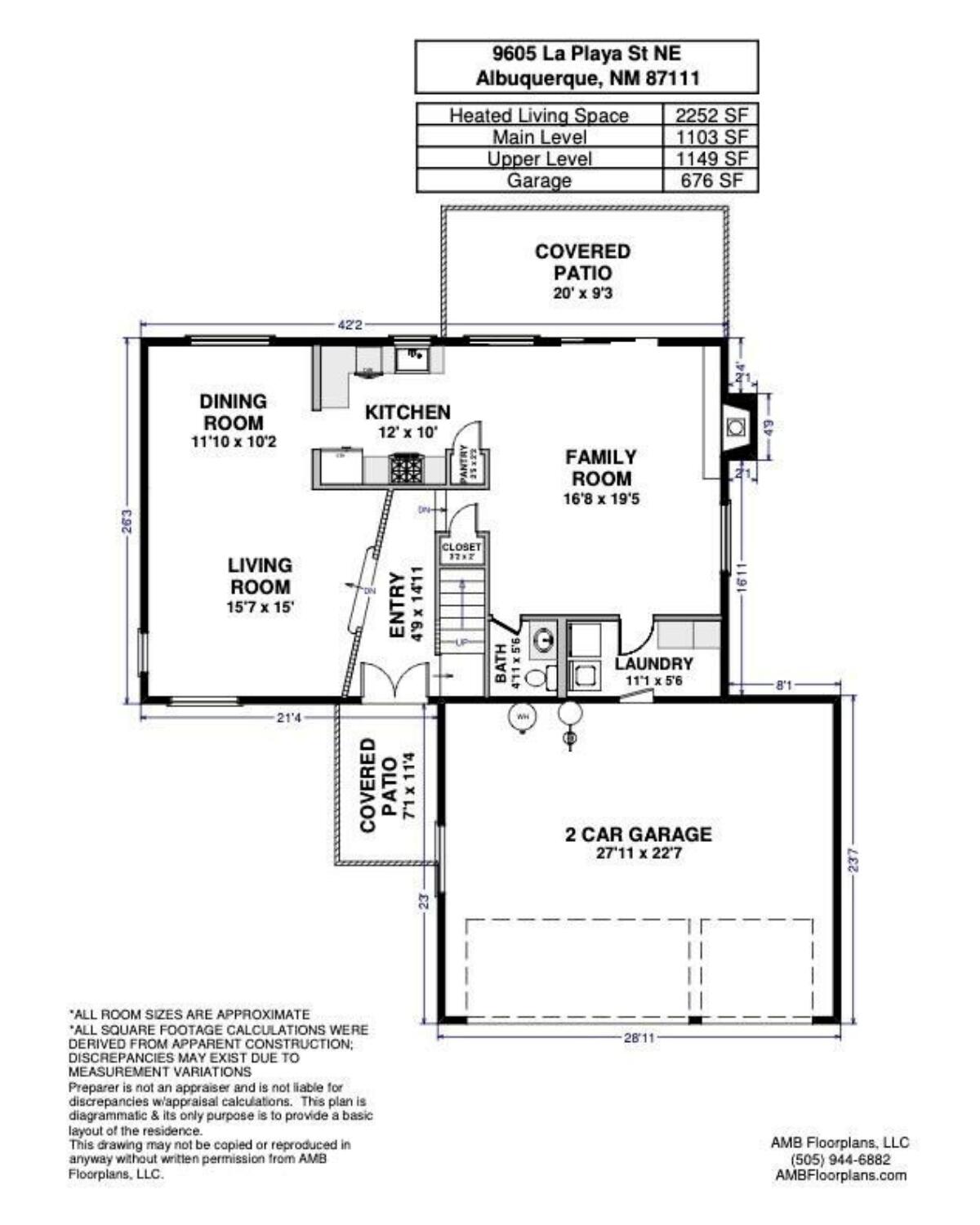 9605 LA PLAYA Street NE