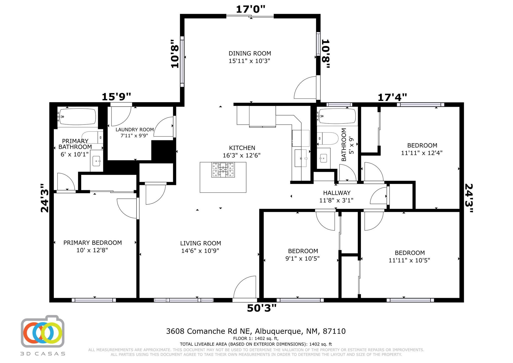 3608 COMANCHE Road NE