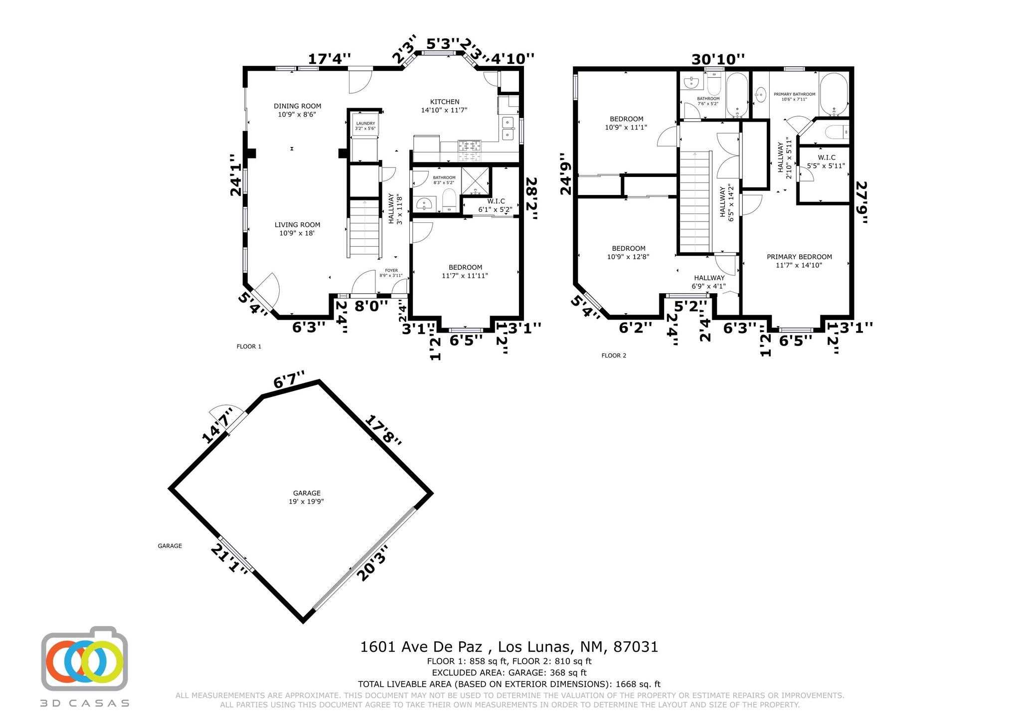 1601 AVENIDA DE PAZ NW