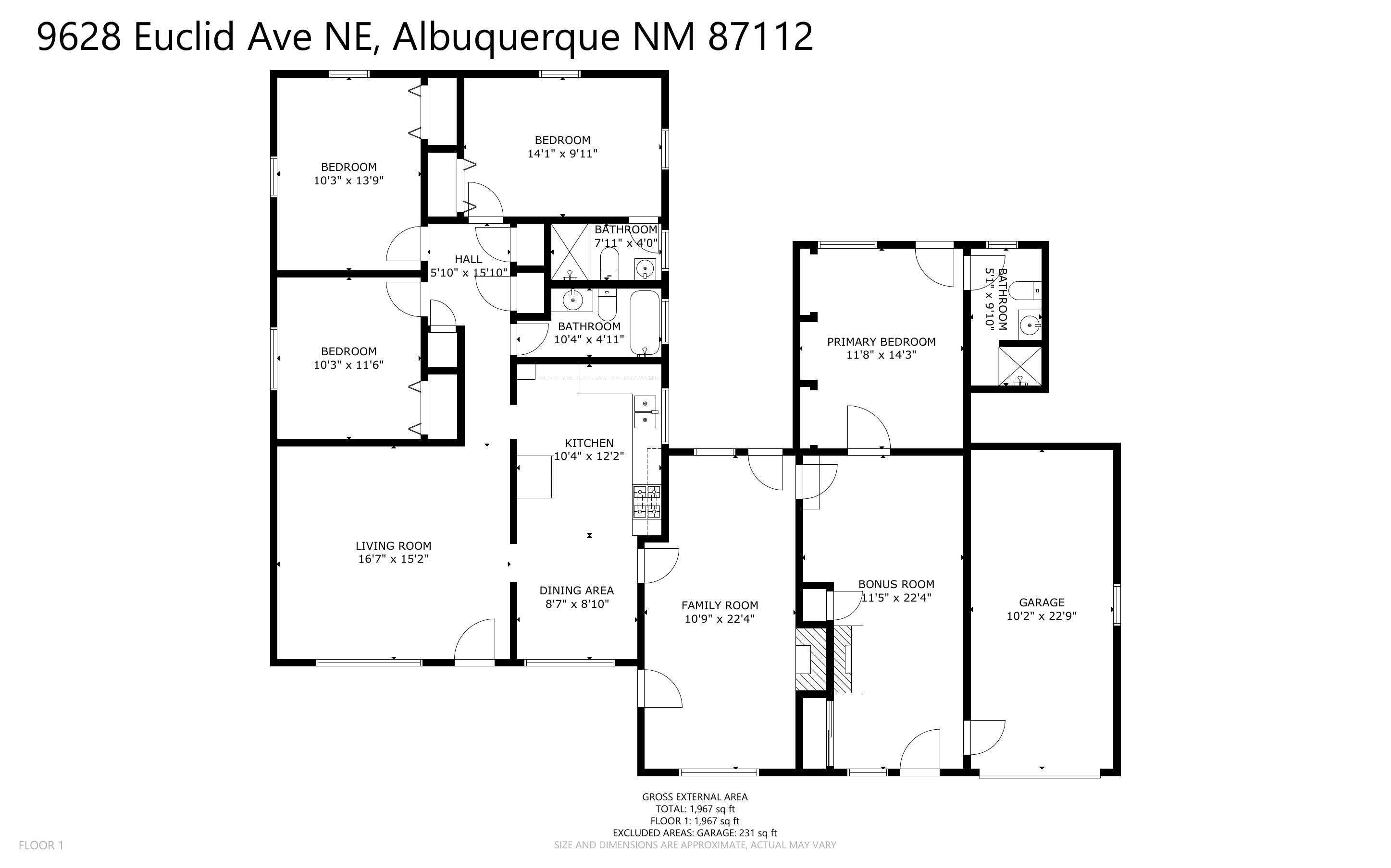 9628 EUCLID Avenue NE