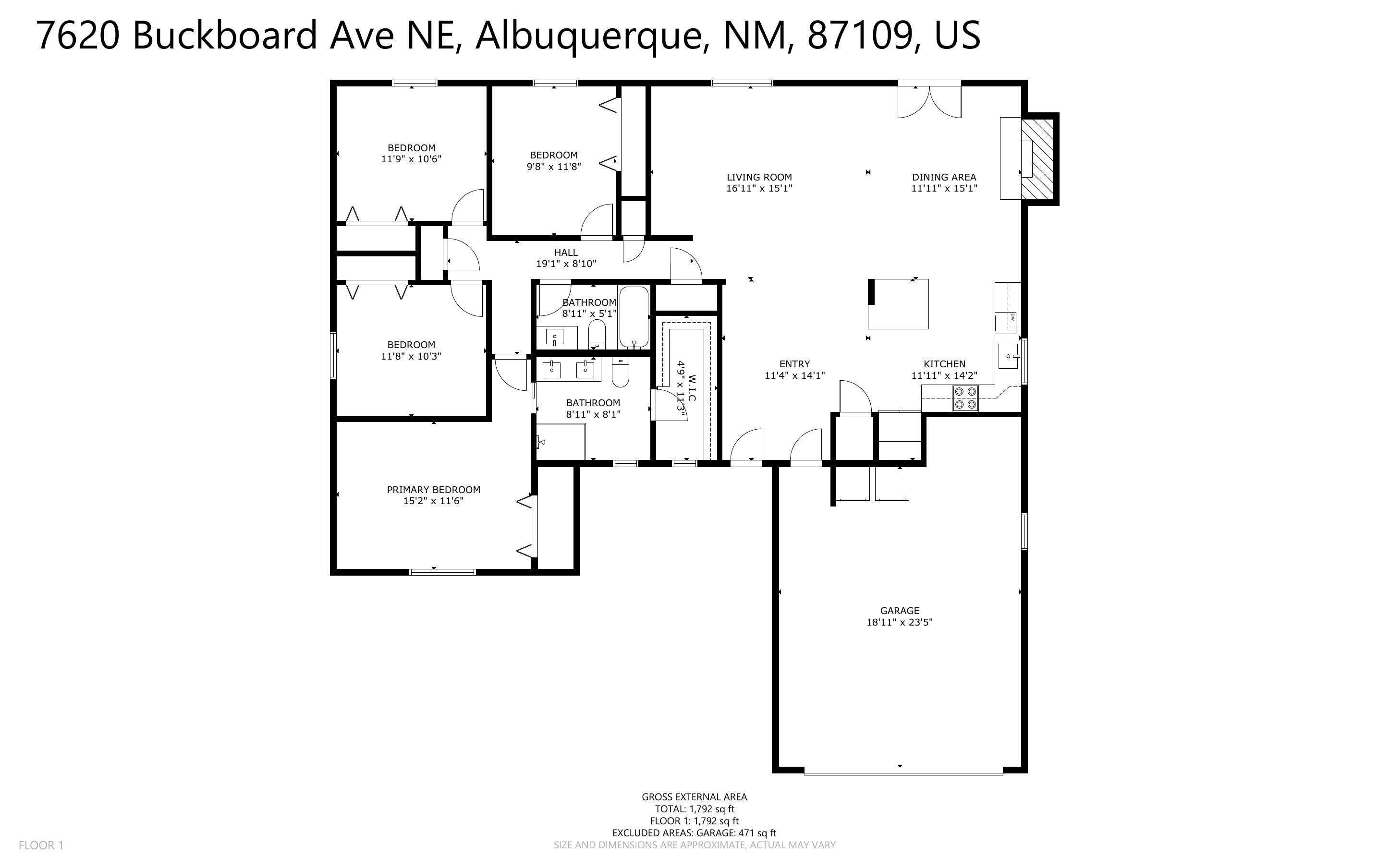 7620 BUCKBOARD Avenue NE