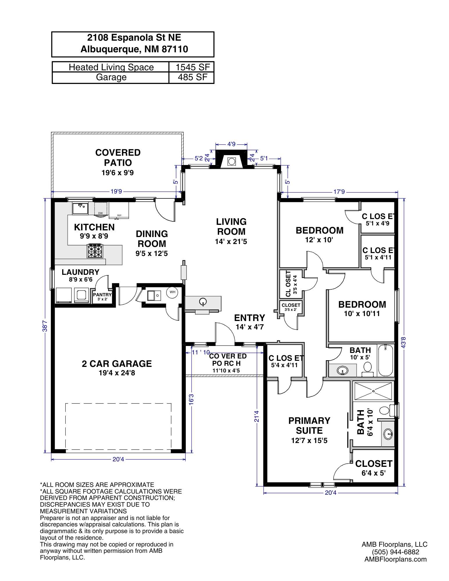 2108 ESPANOLA Street NE