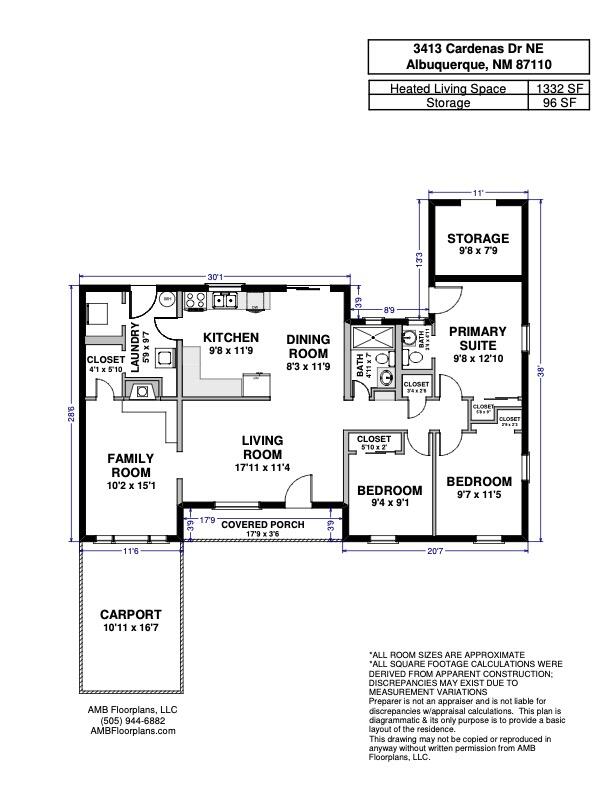 3413 CARDENAS Drive NE