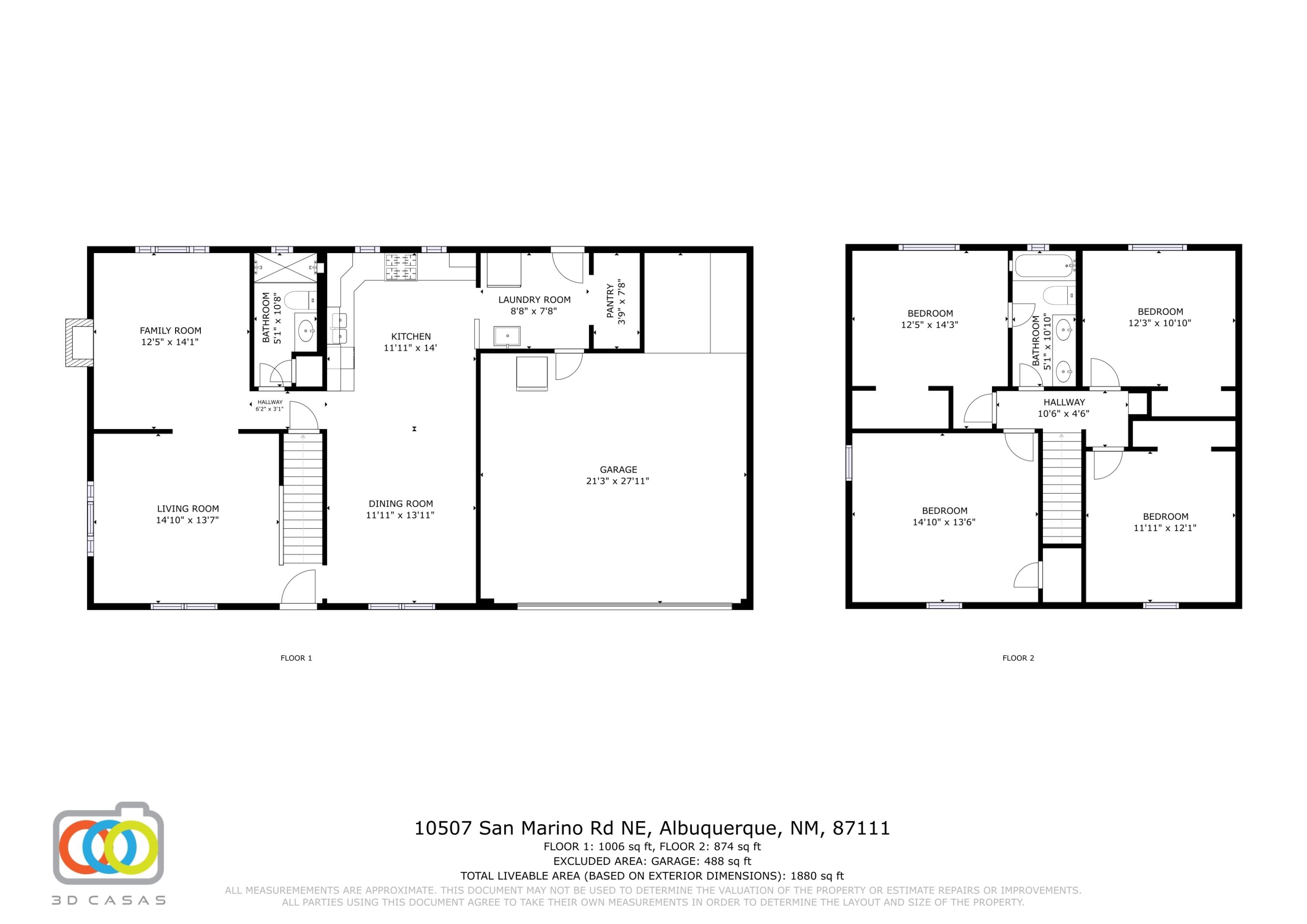 10507 SAN MARINO Road NE