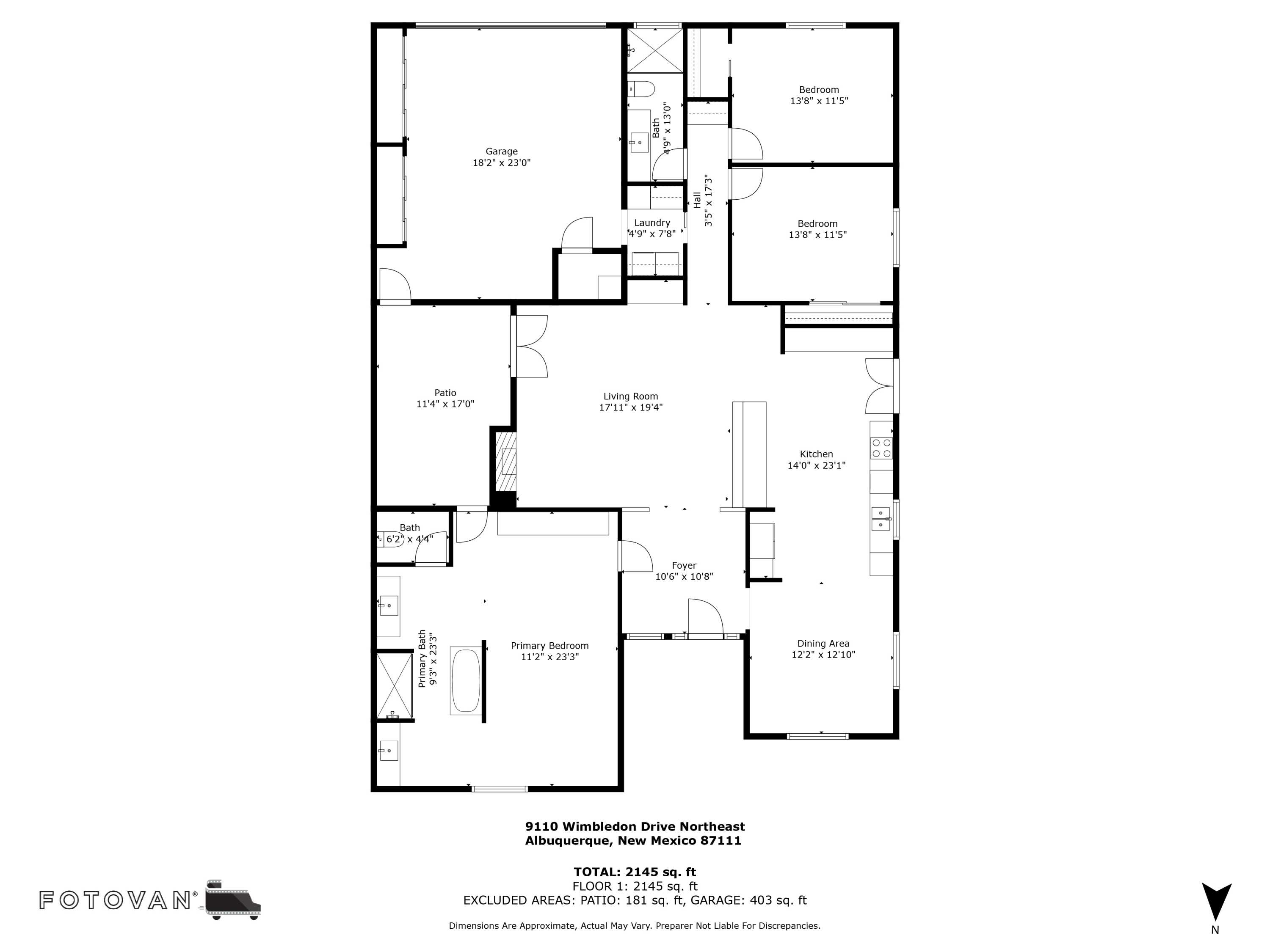 9110 WIMBLEDON Drive NE