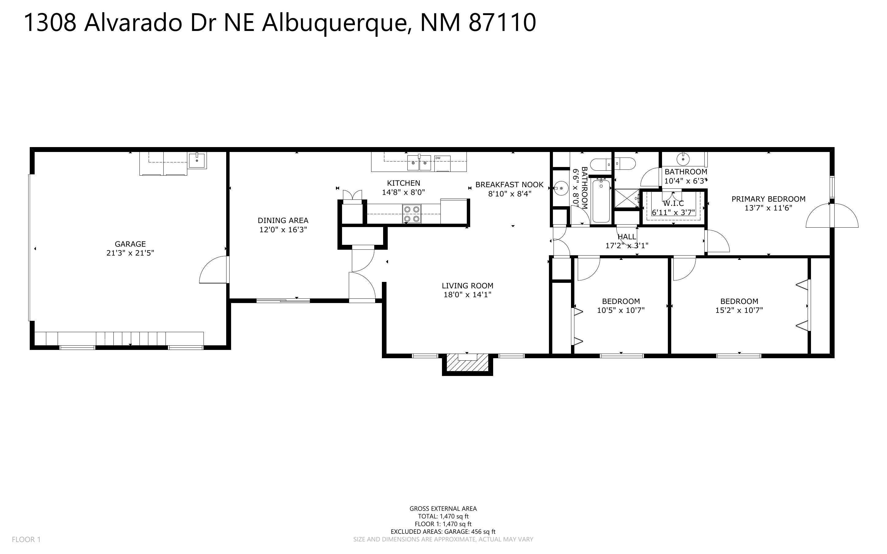 1308 ALVARADO Drive NE