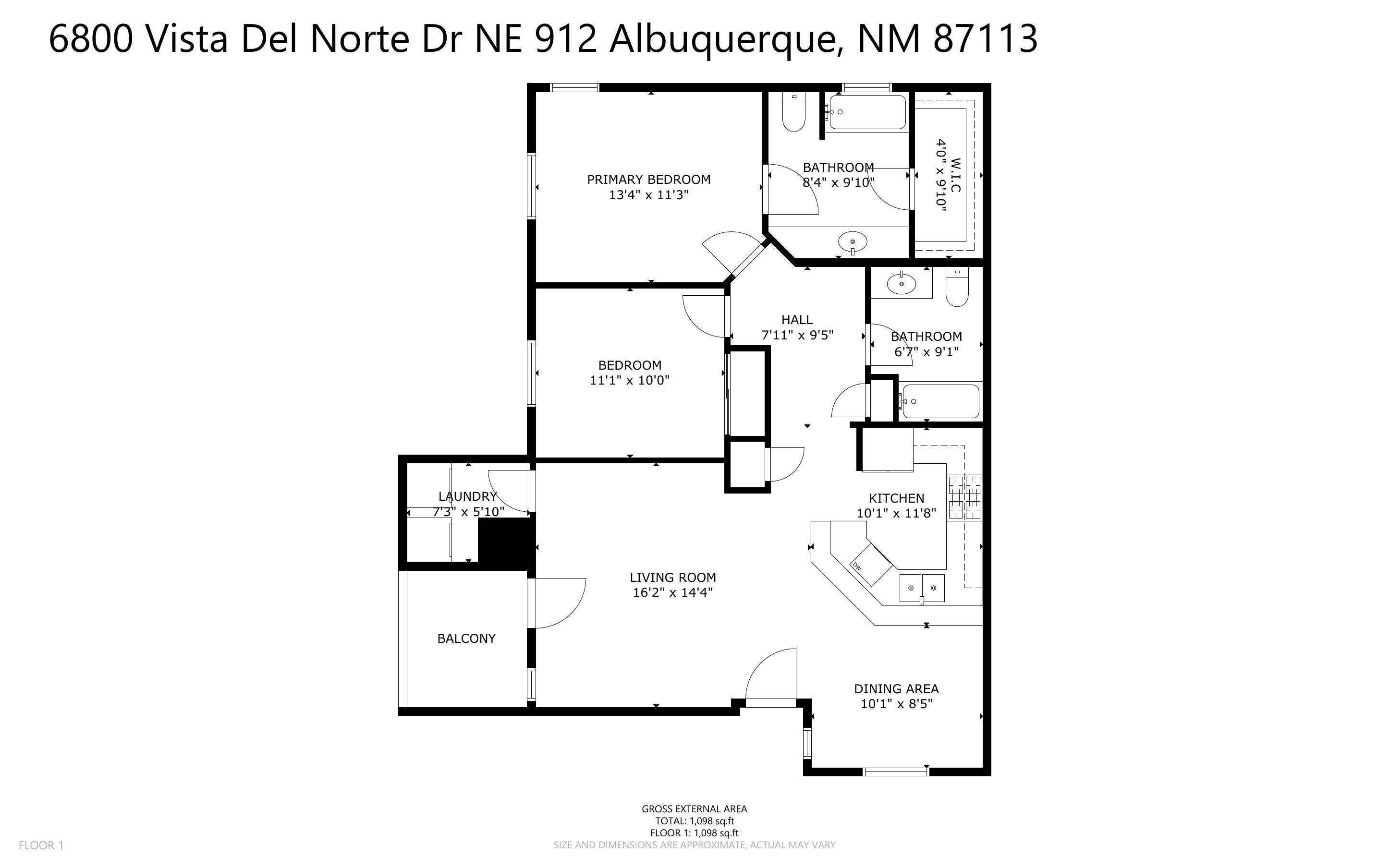 6800 VISTA DEL NORTE Drive NE 912