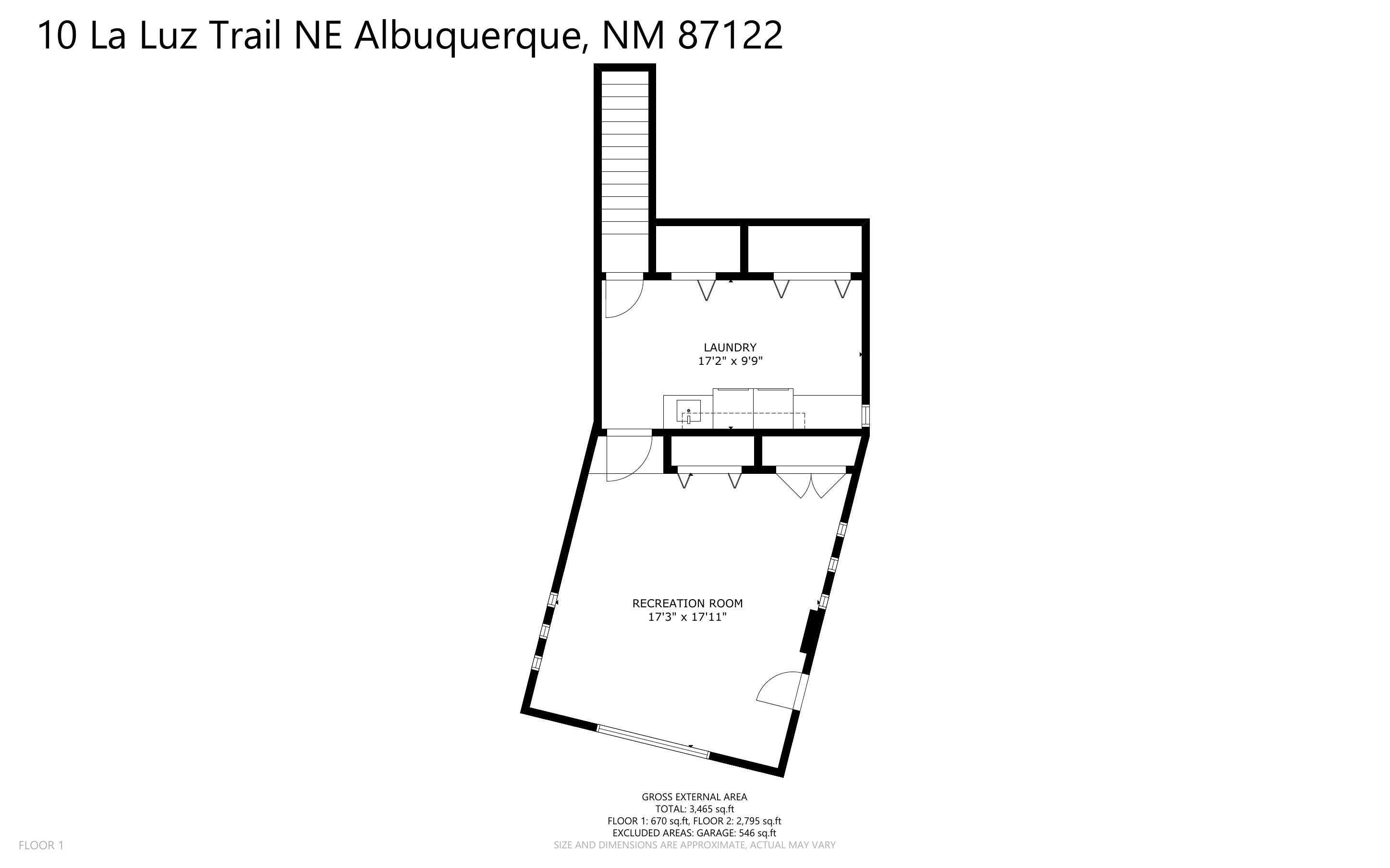 10 La Luz Trail NE