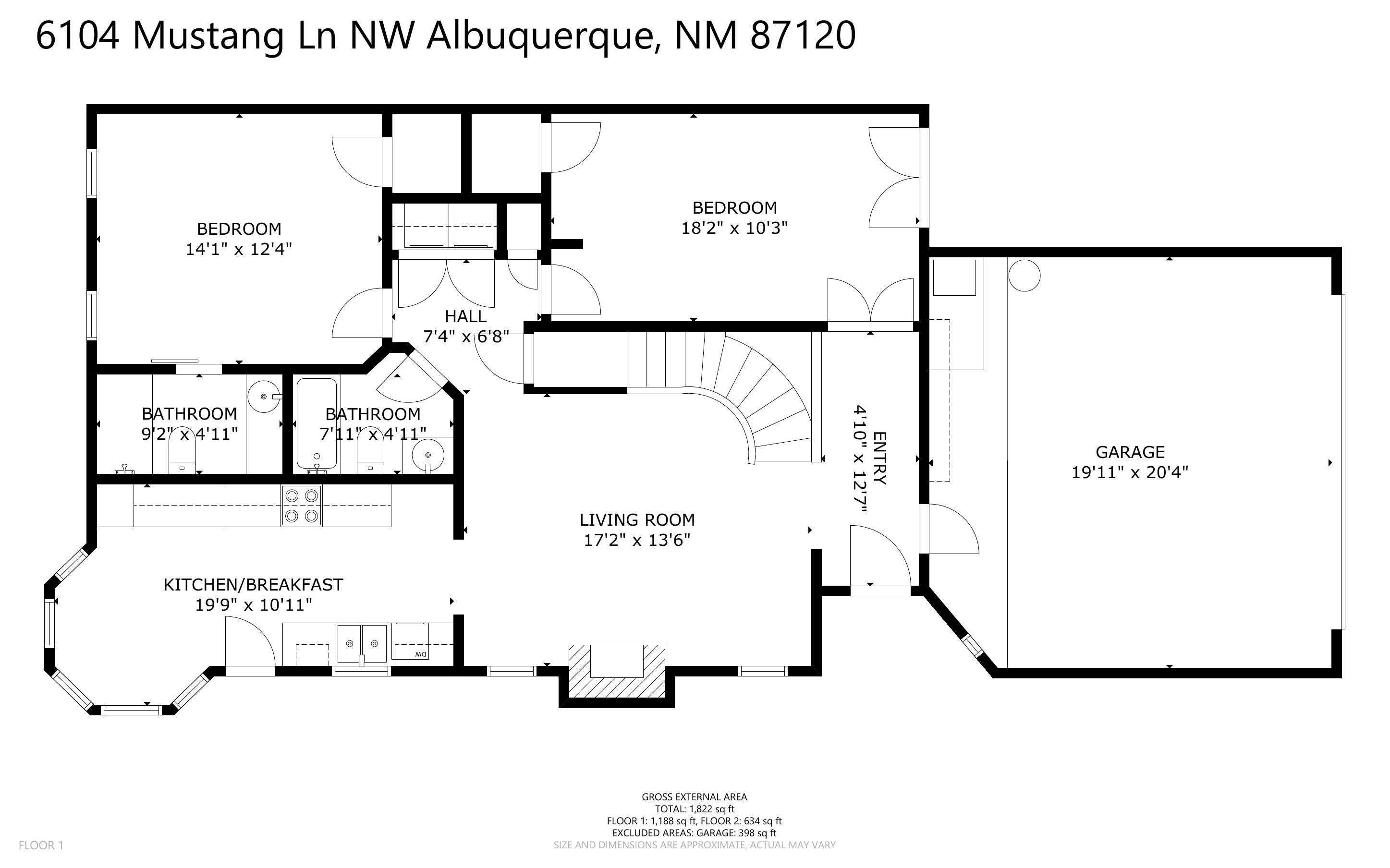 6104 MUSTANG Lane NW