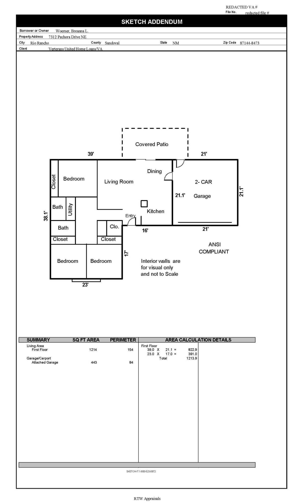 7312 PECHORA Drive NE