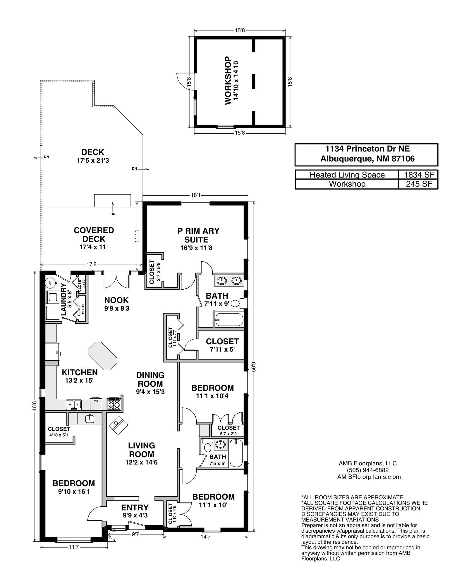 1134 PRINCETON Drive NE