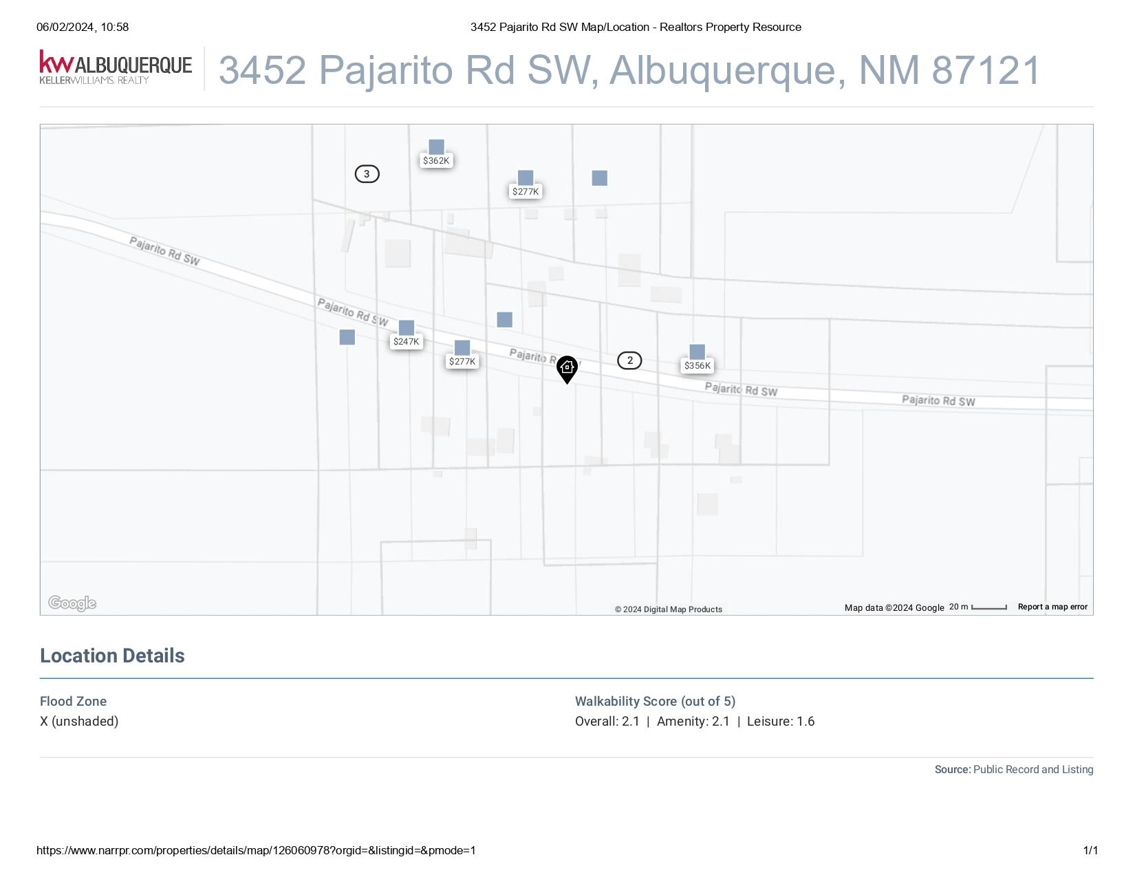 3452 Pajarito Road SW