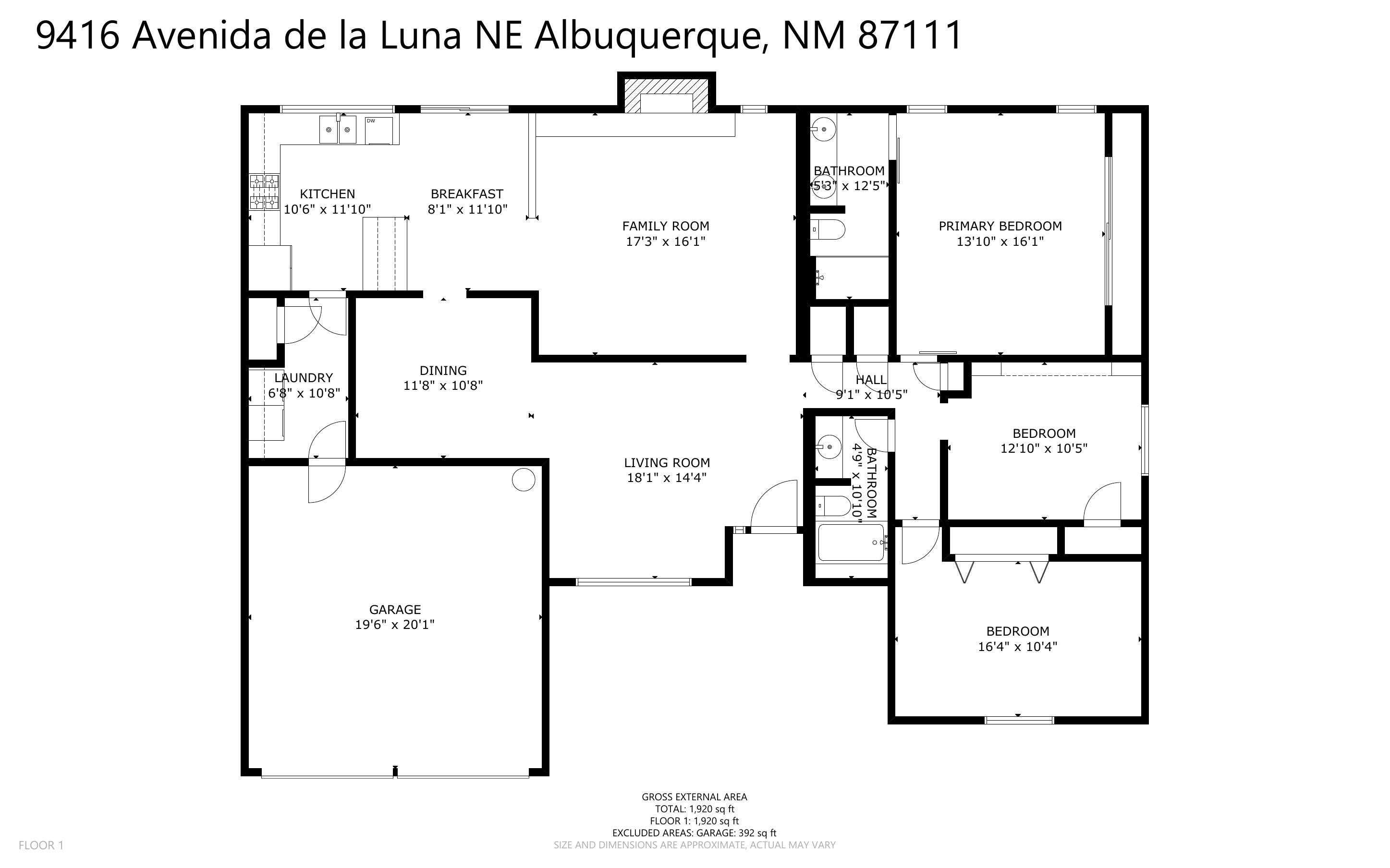 9424 AVENIDA DE LA LUNA NE