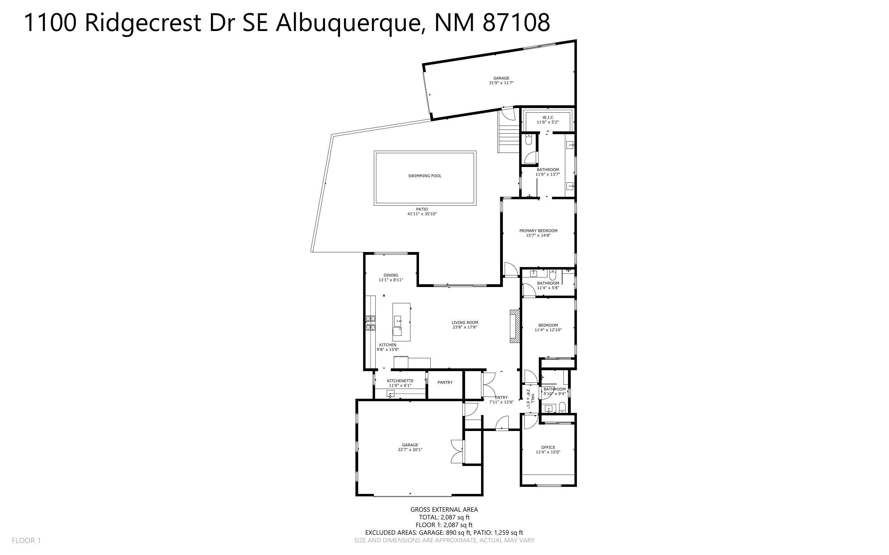 1100 RIDGECREST Drive SE