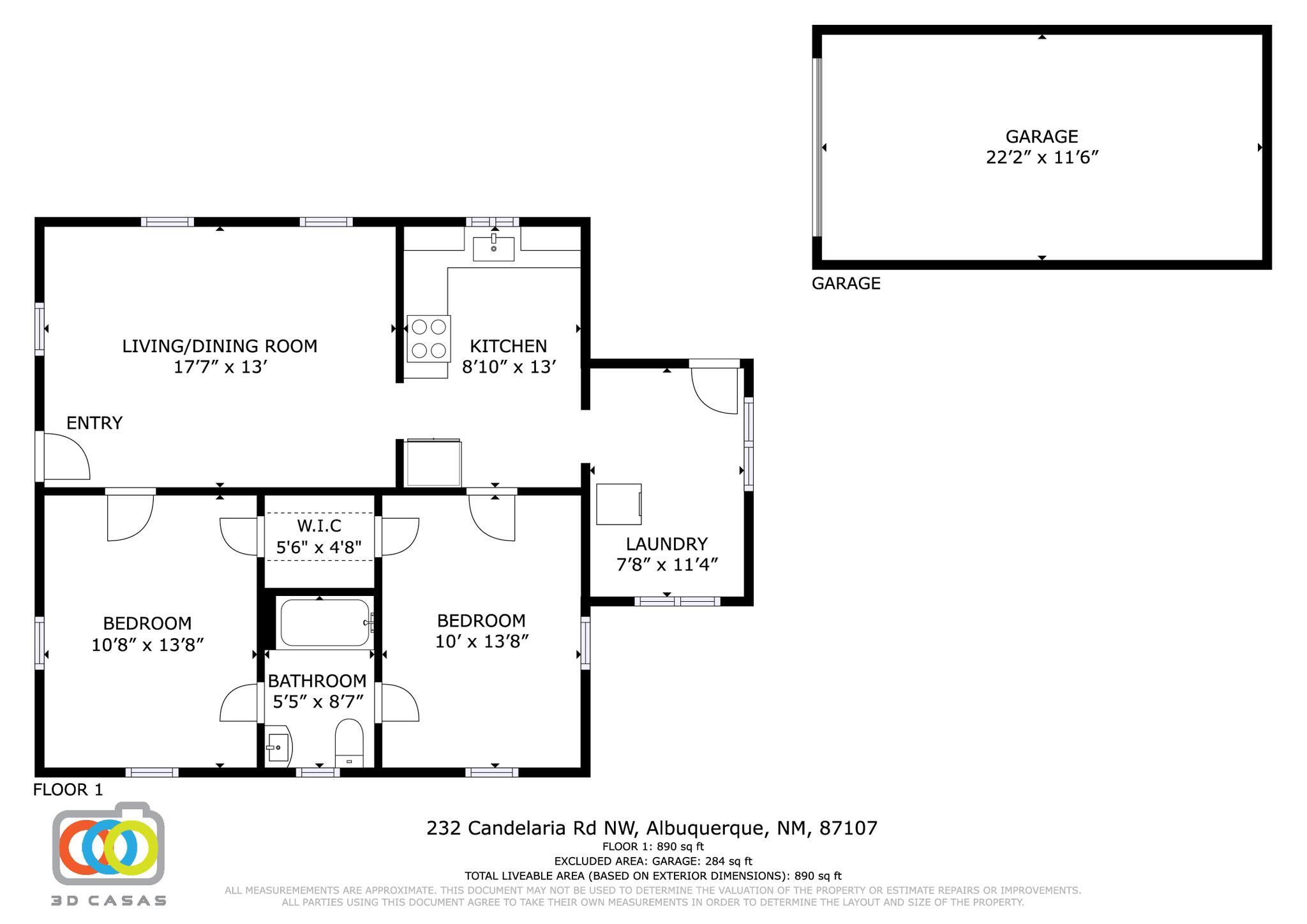 232 CANDELARIA Road NW