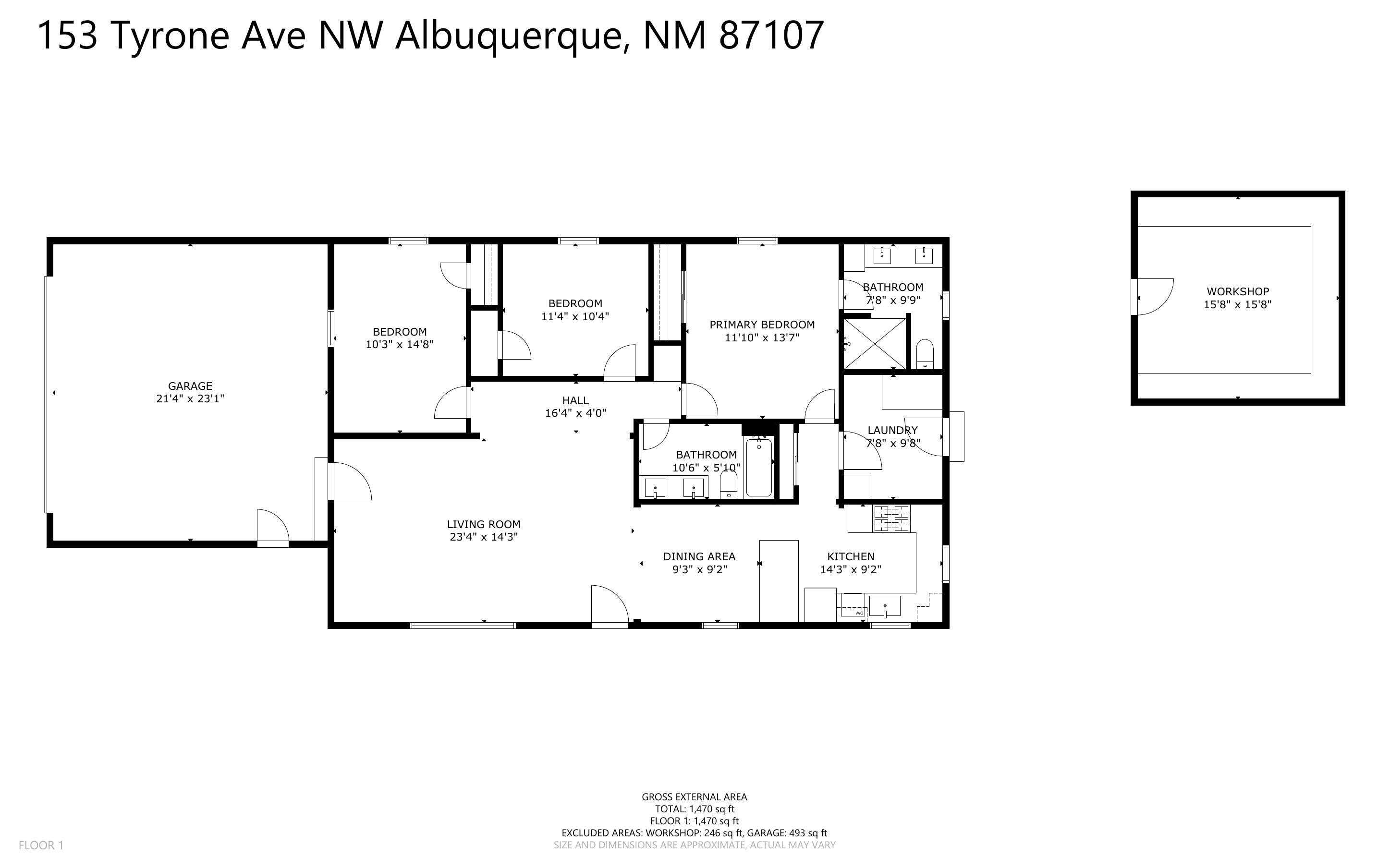 153 TYRONE Avenue NW