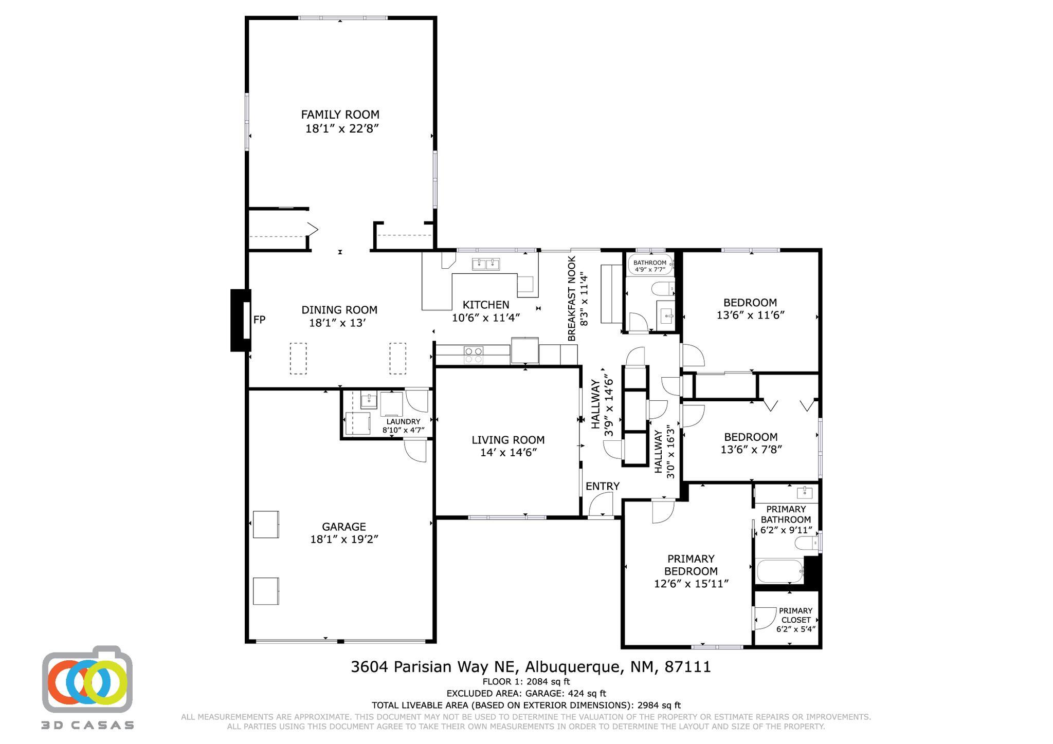 3604 PARISIAN Way NE