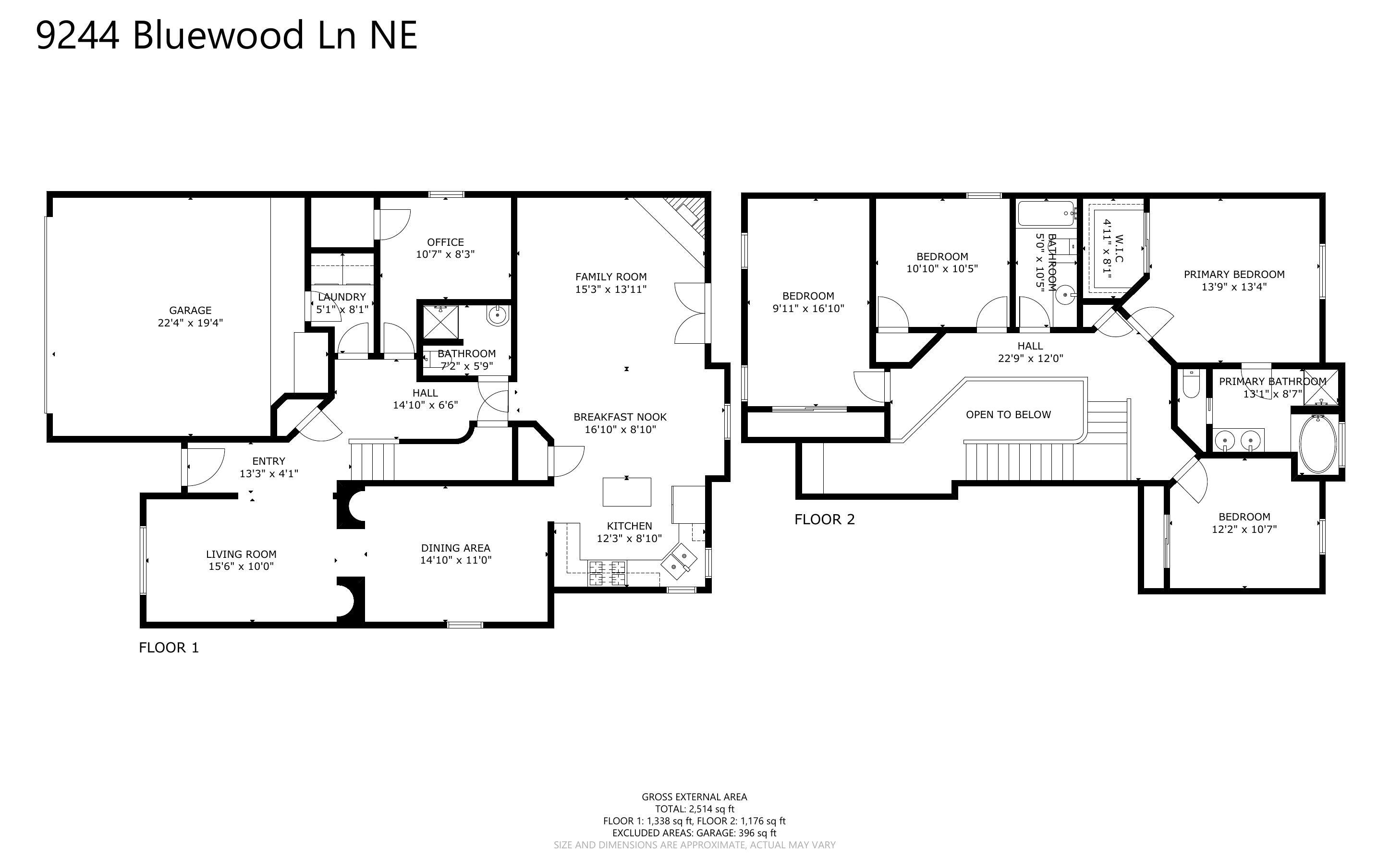 9244 Bluewood Lane NE