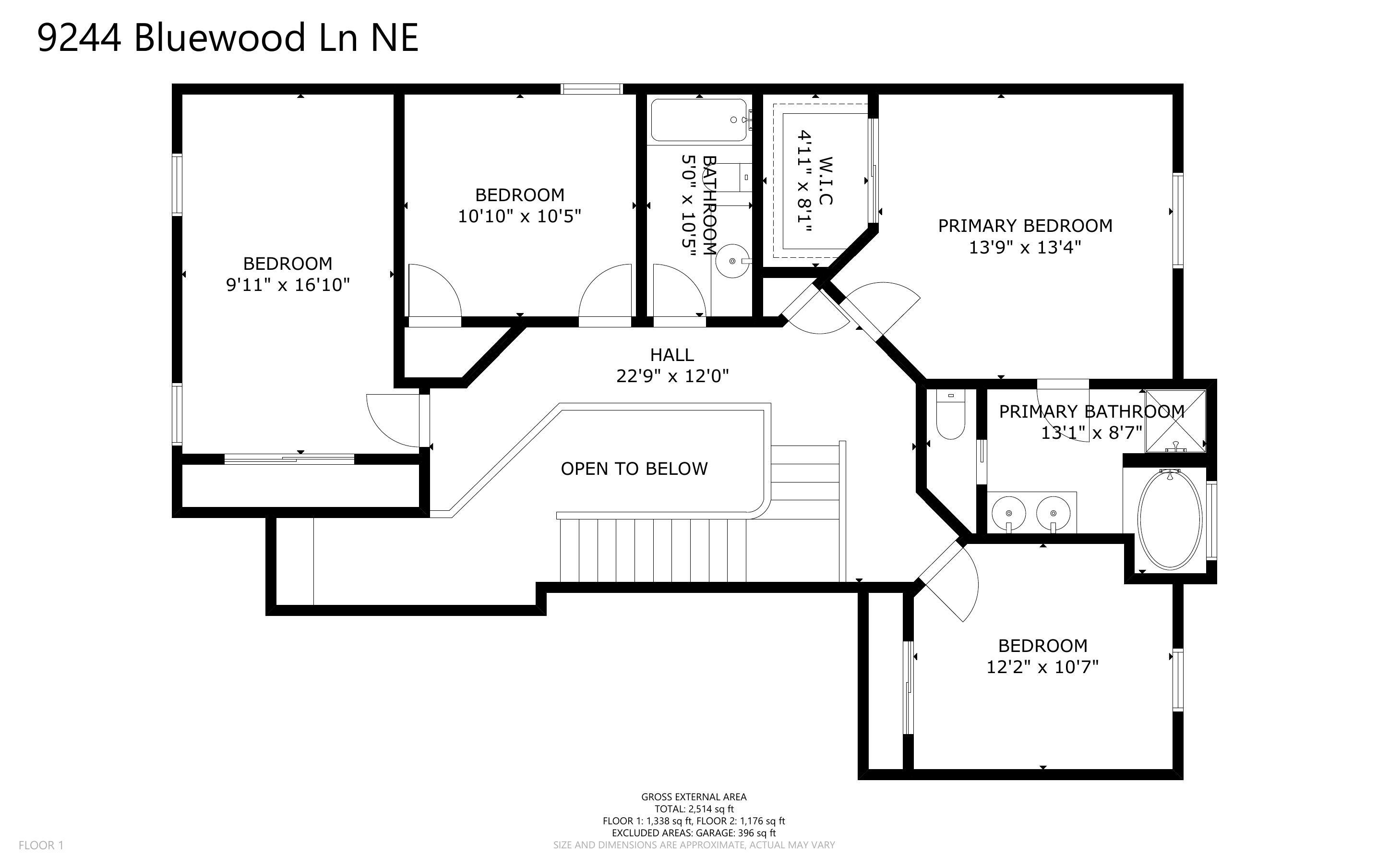 9244 Bluewood Lane NE