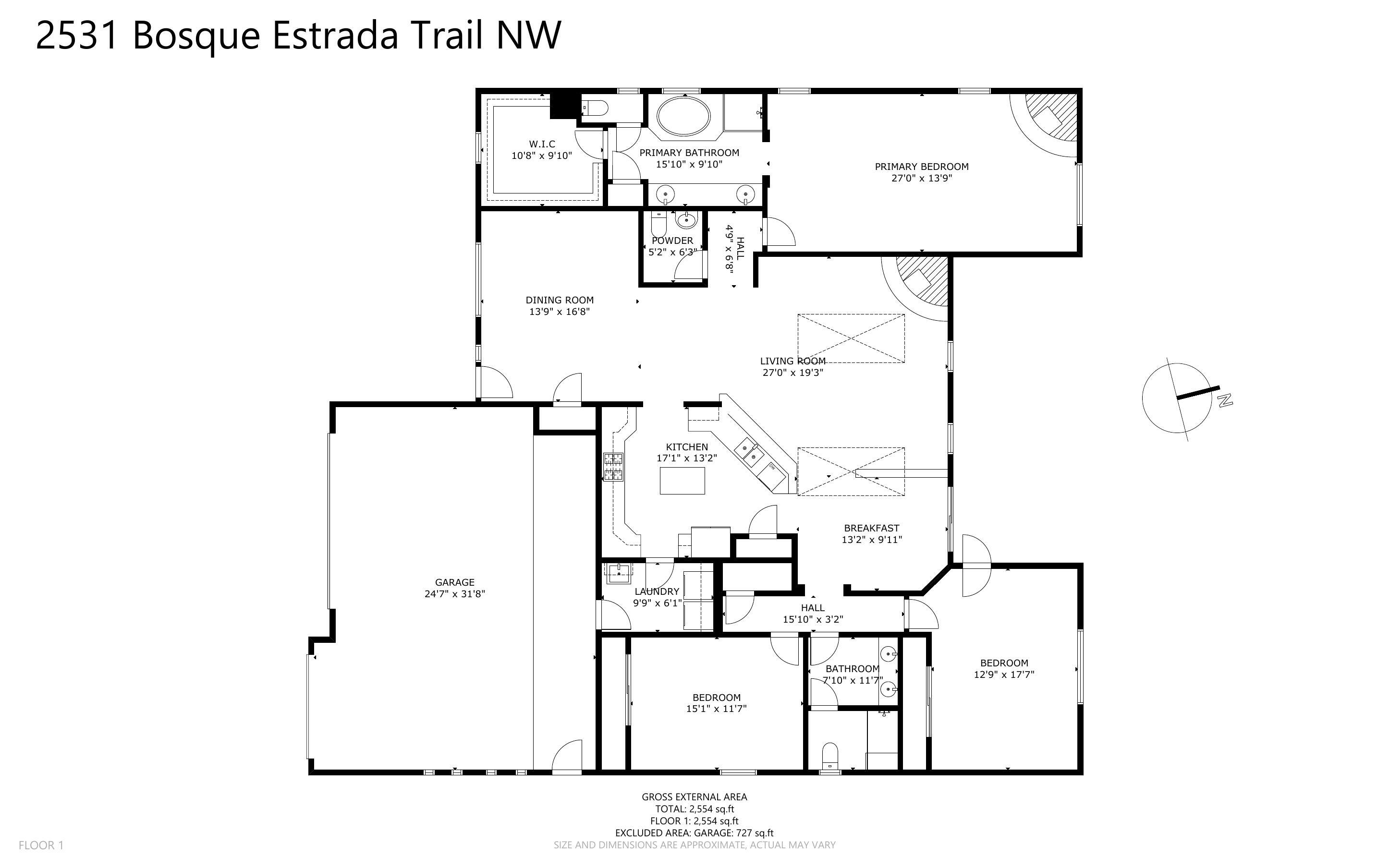 2531 Bosque Entrada Trail NW