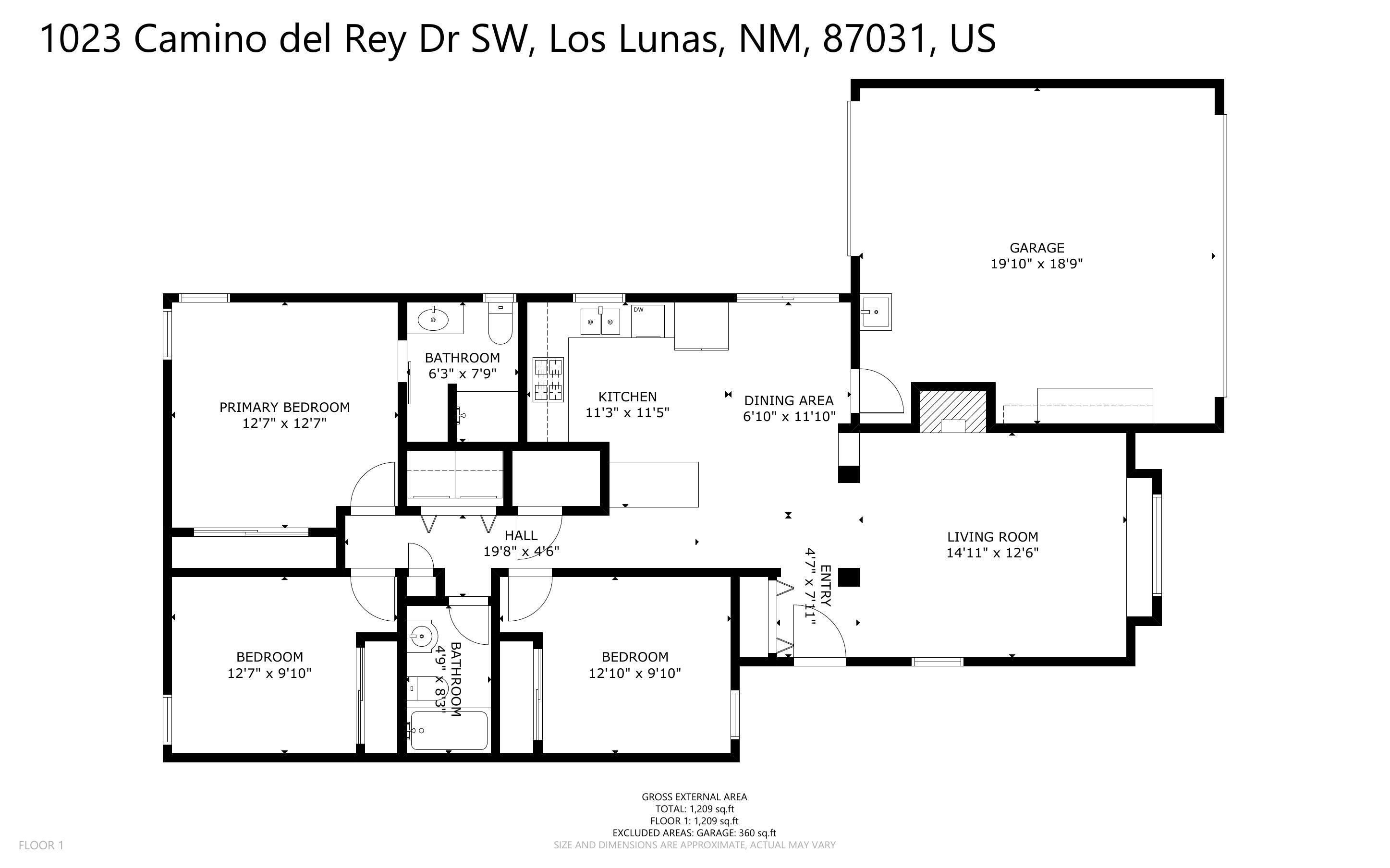 1023 Camino Del Rey Drive SW