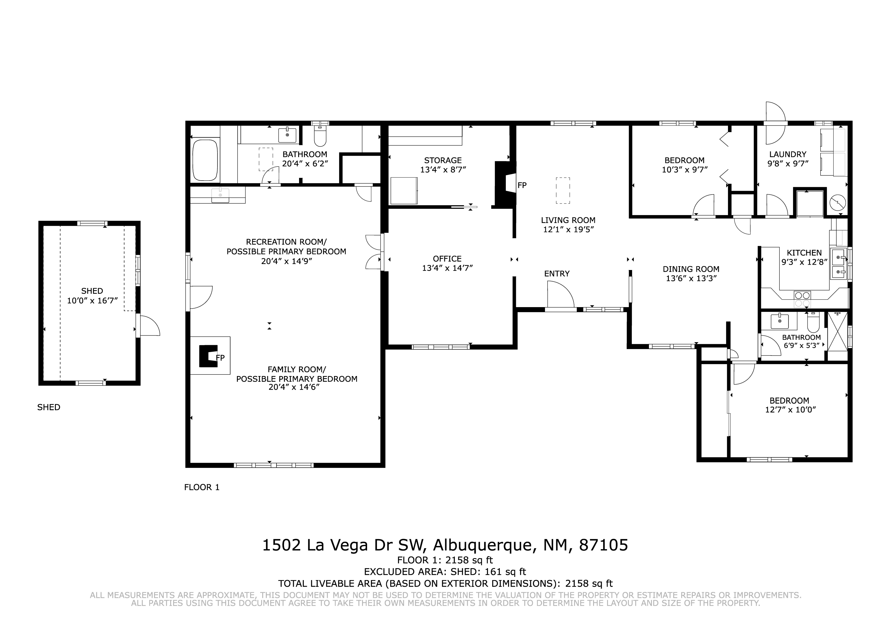 1502 La Vega Drive SW