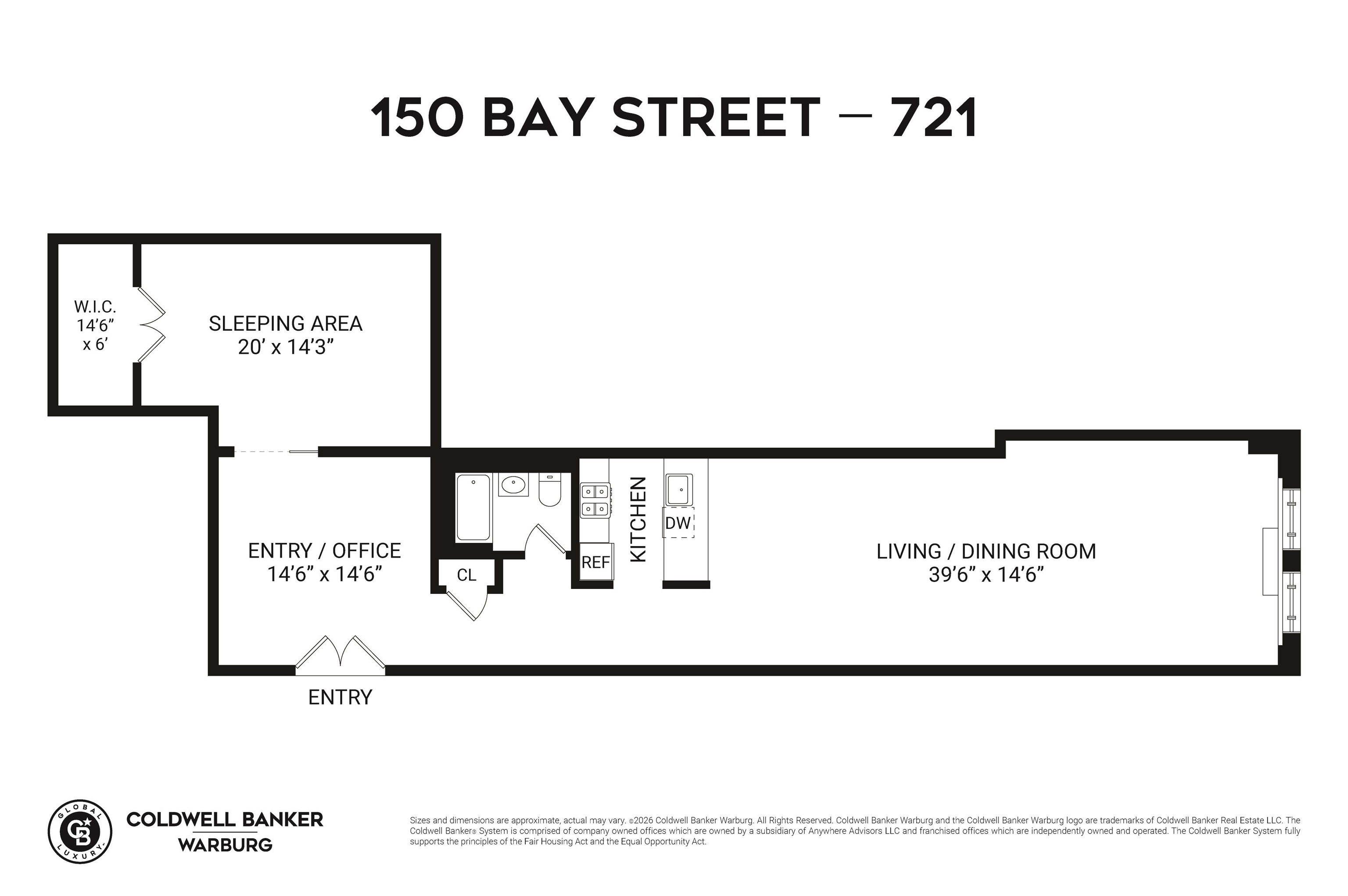 150 BAY ST Unit: 721