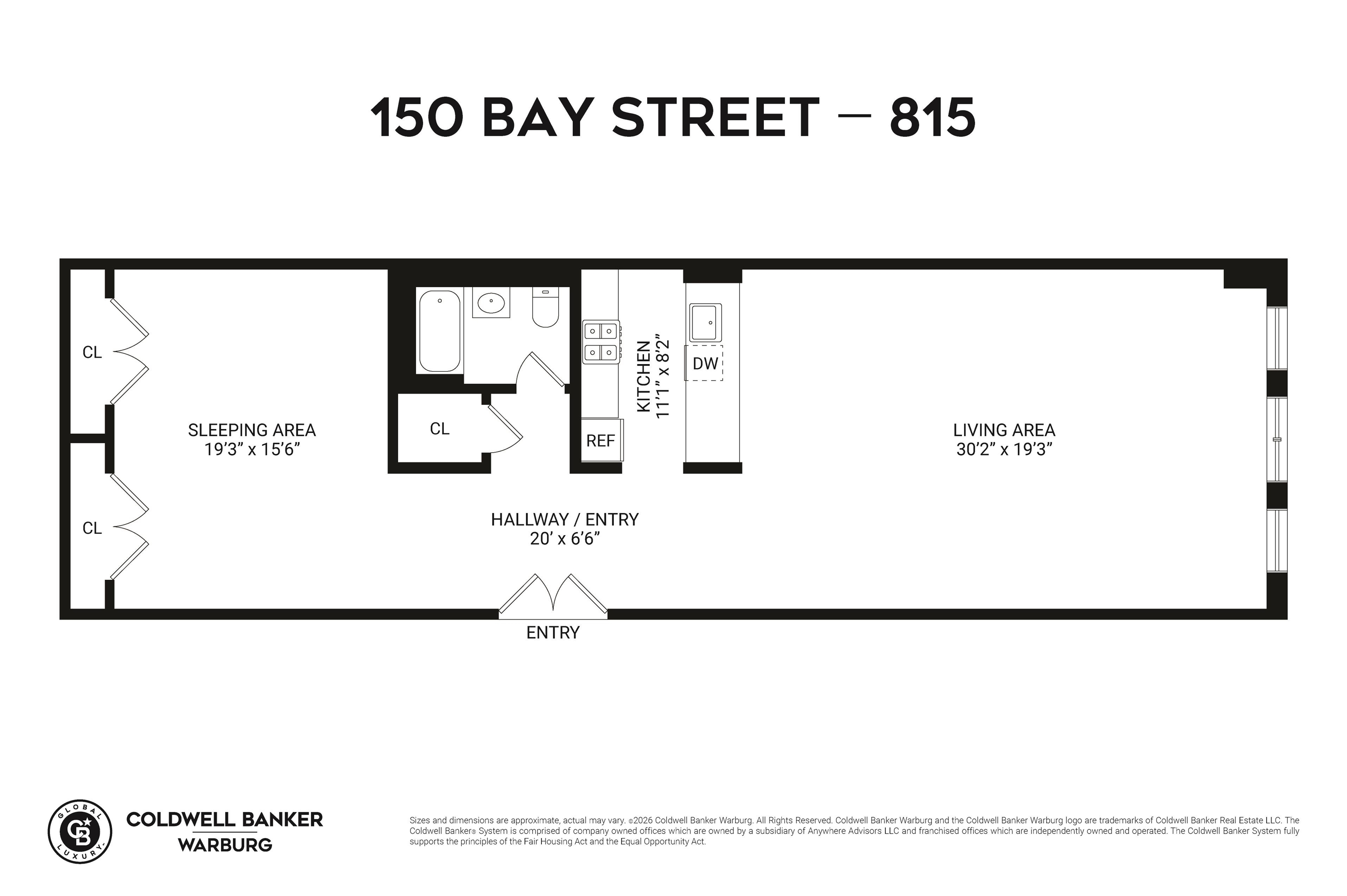 150 BAY ST Unit: 815