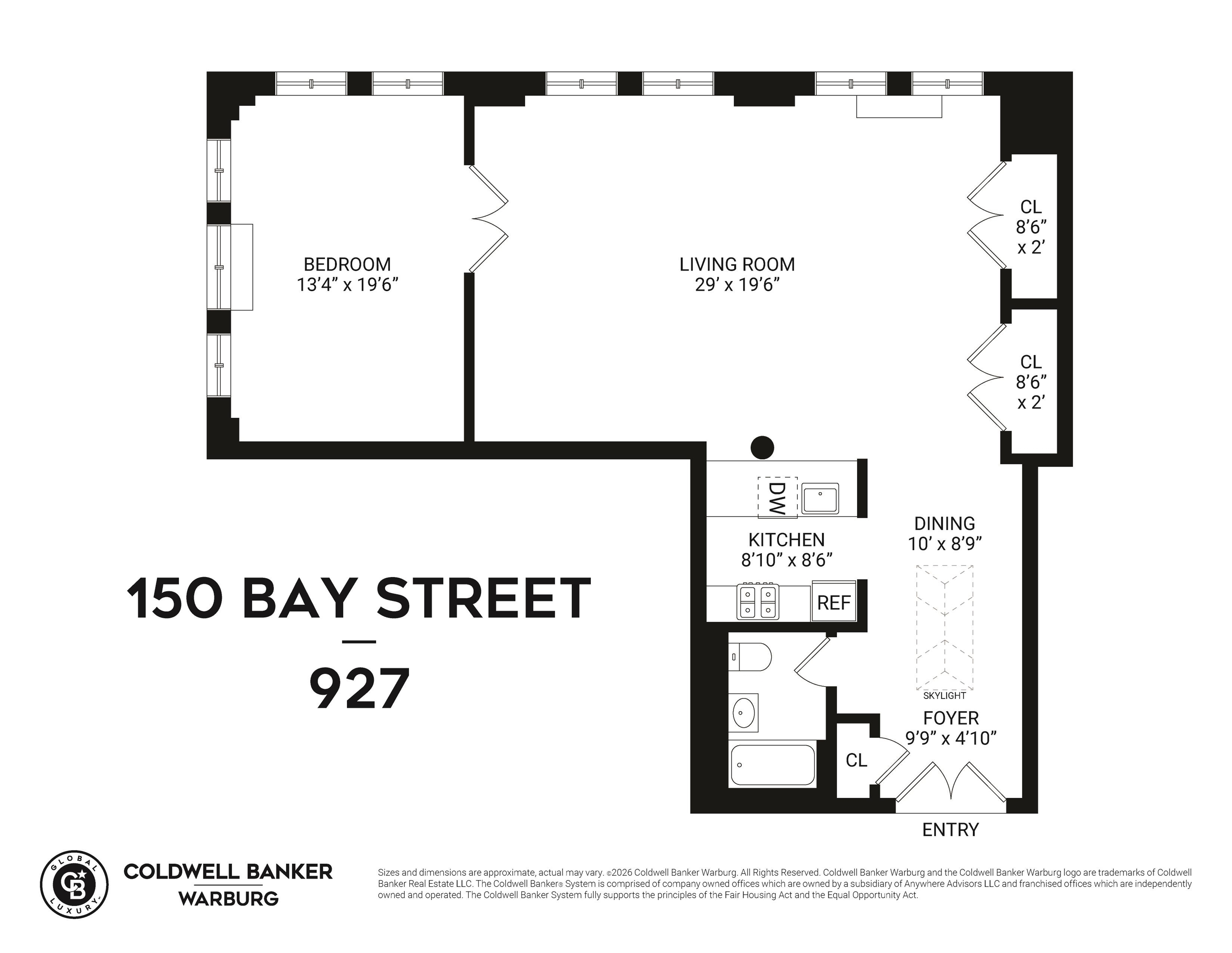 150 BAY ST Unit: 927