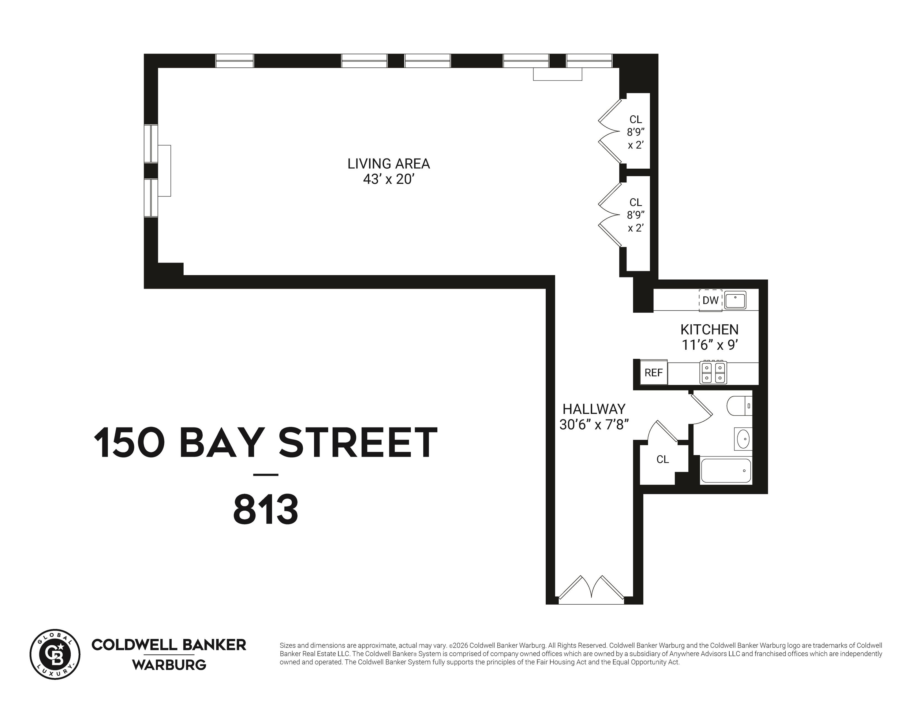 150 BAY ST Unit: 813