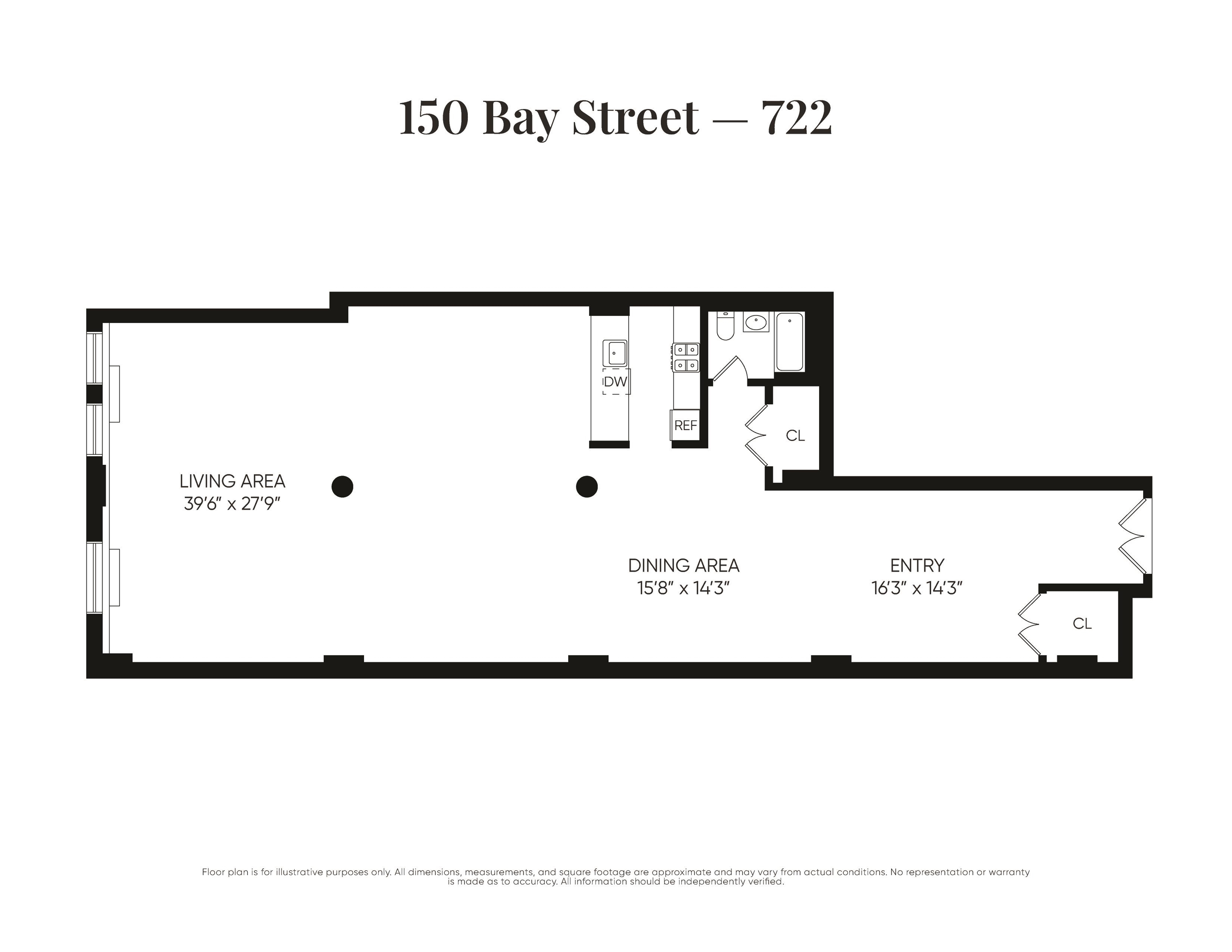 150 BAY ST Unit: 722