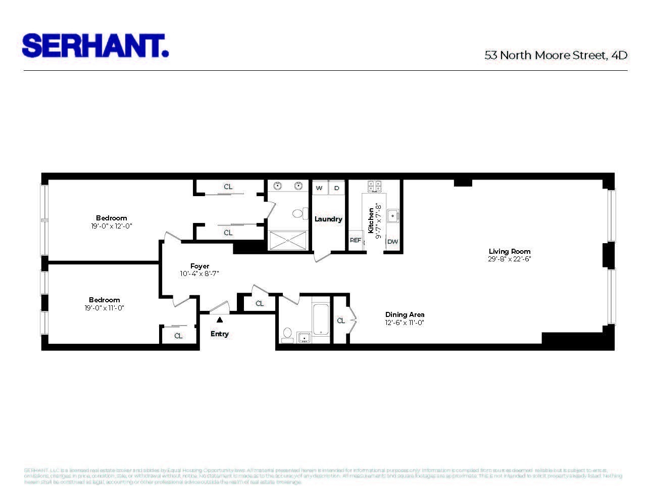 53 N Moore Street 4D