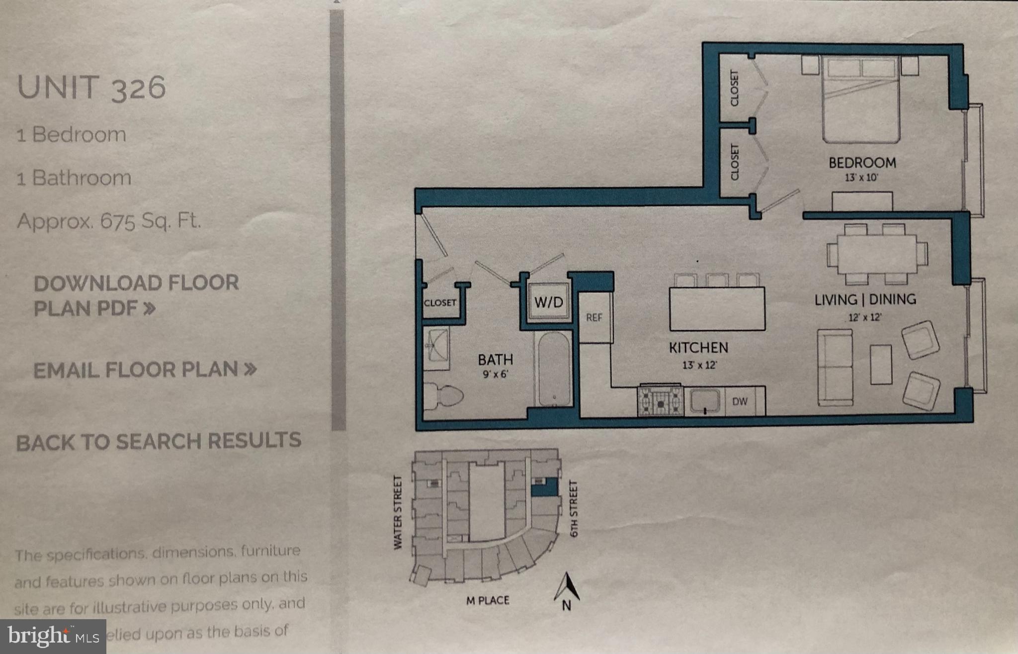 525 WATER STREET SW 326