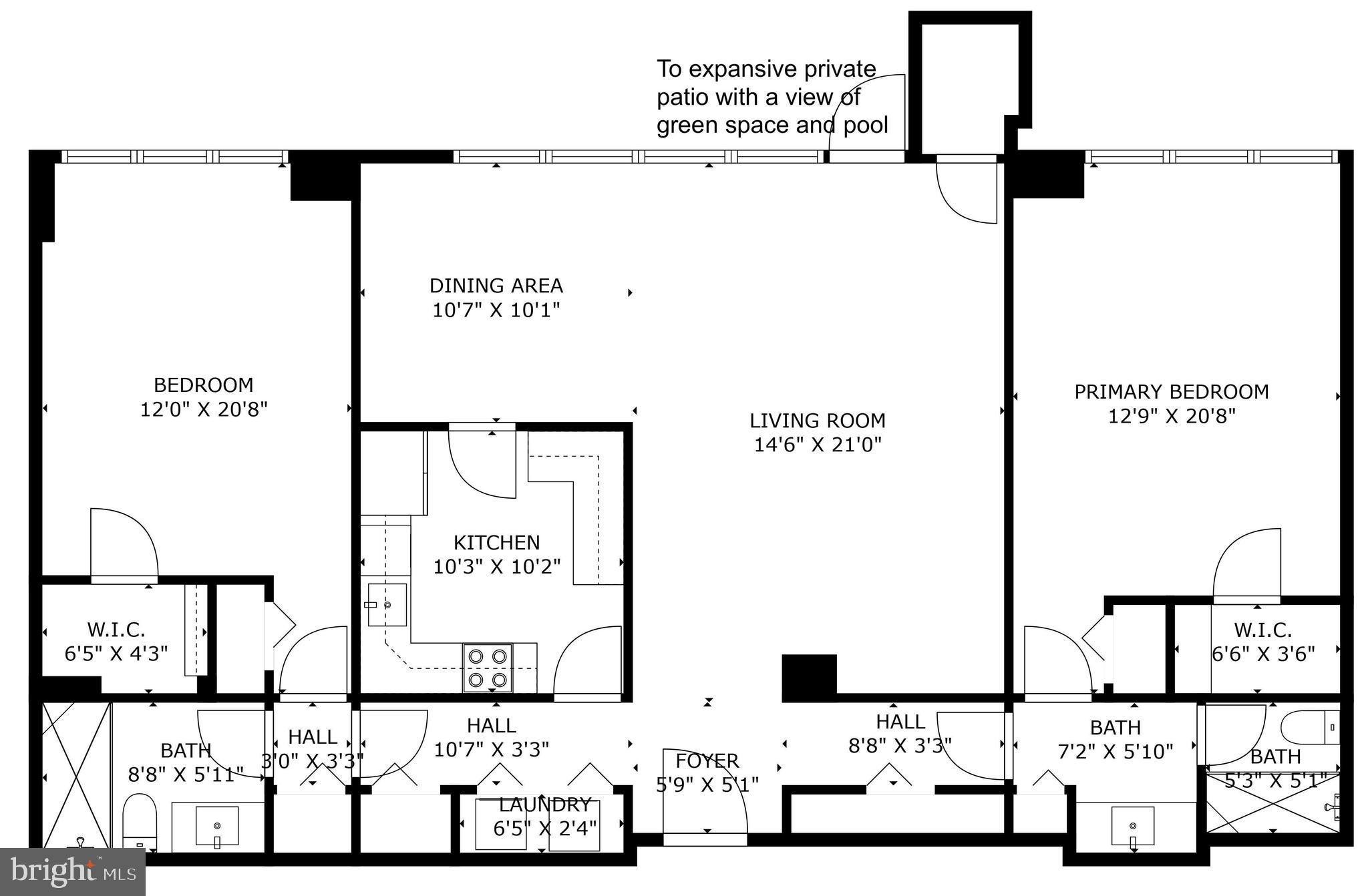 1805 Crystal Dr #208s
