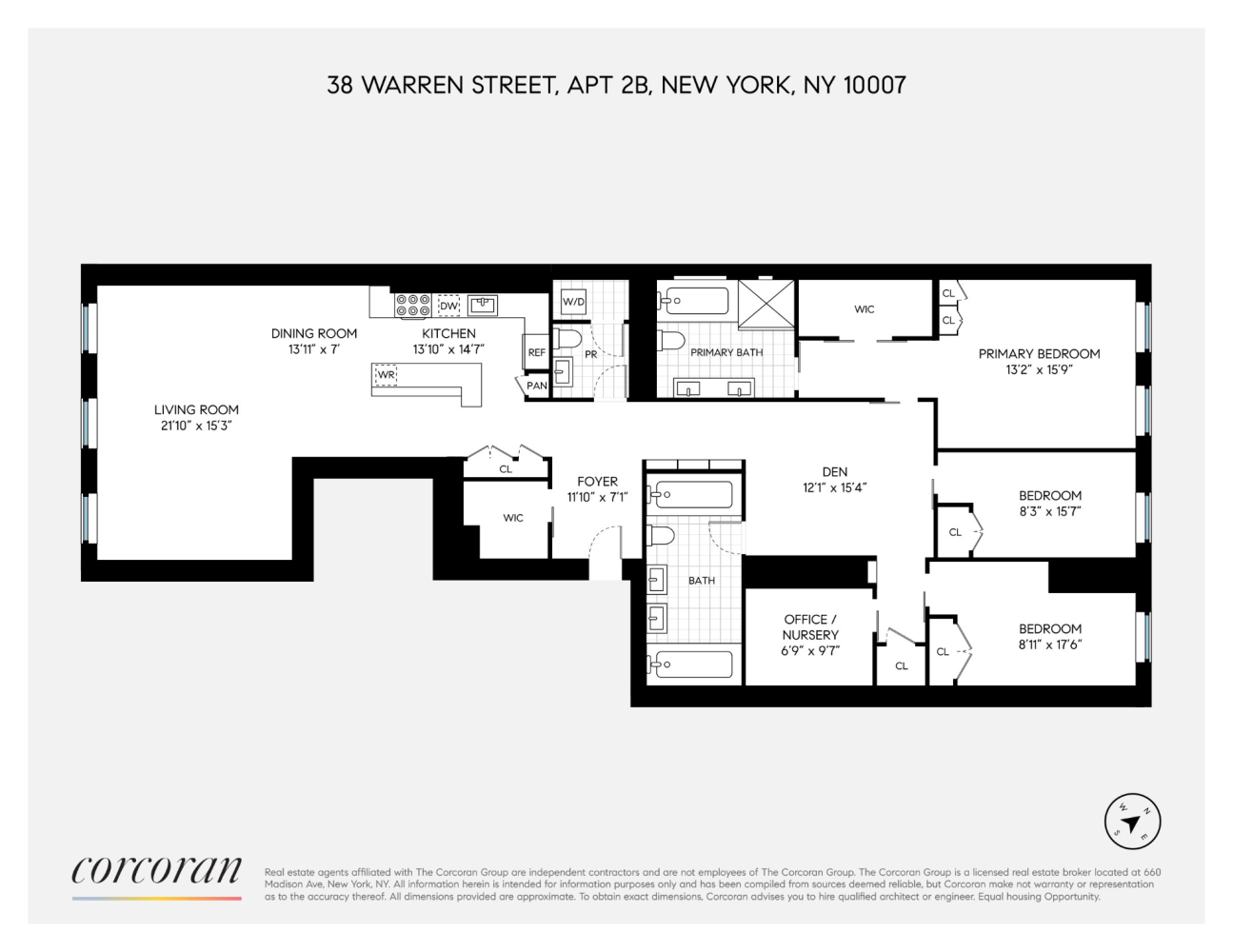 38 WARREN Street 2B