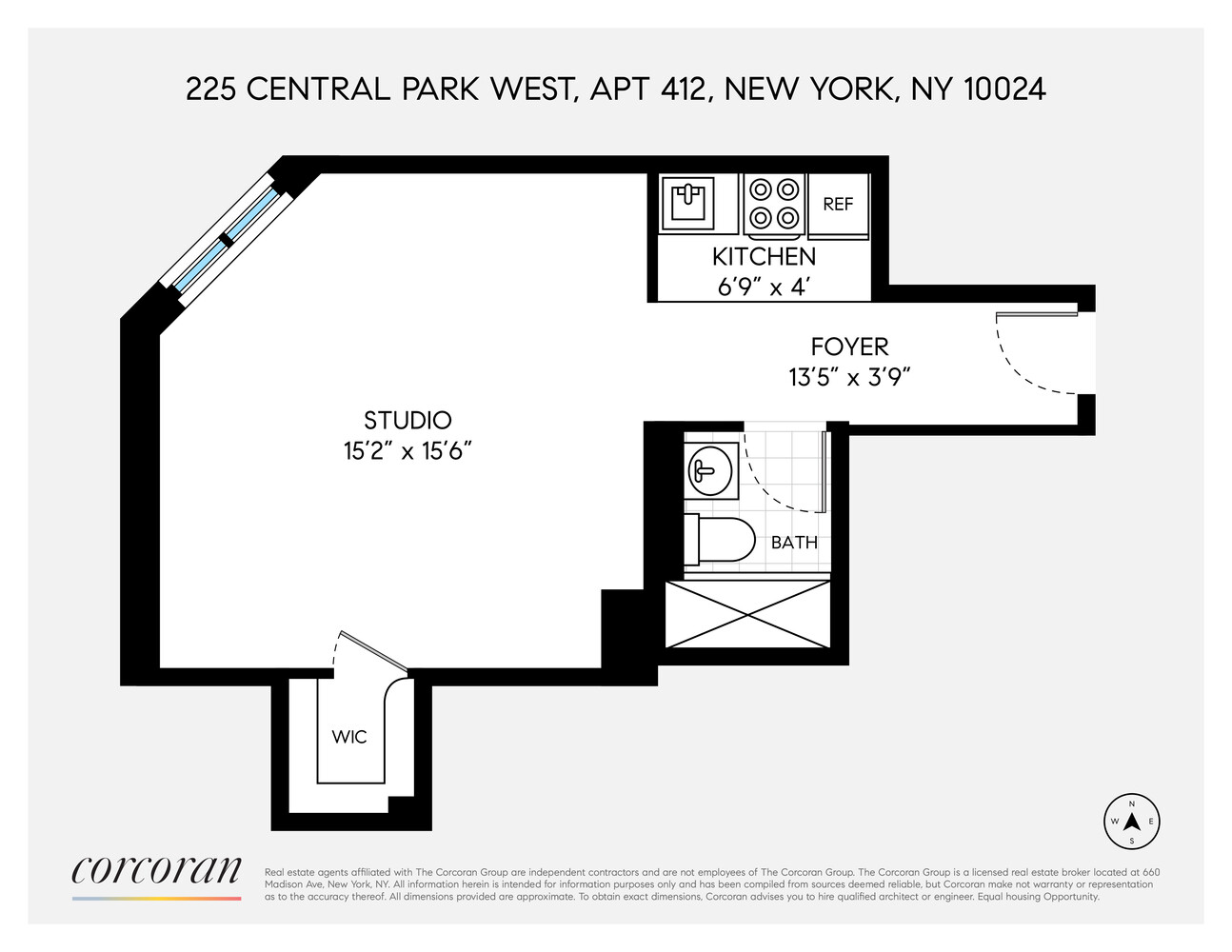 225 CENTRAL Park W 412
