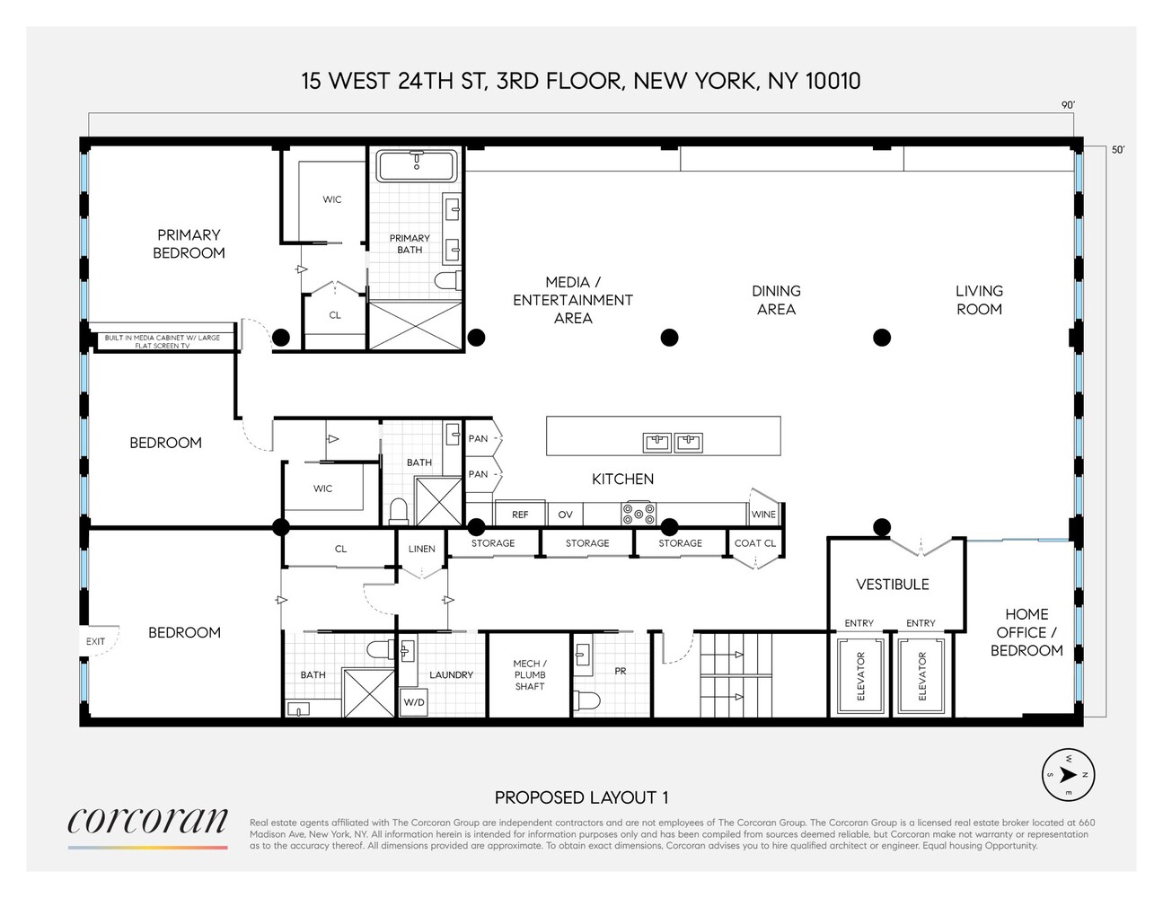 15 W 24TH Street 3RDFL