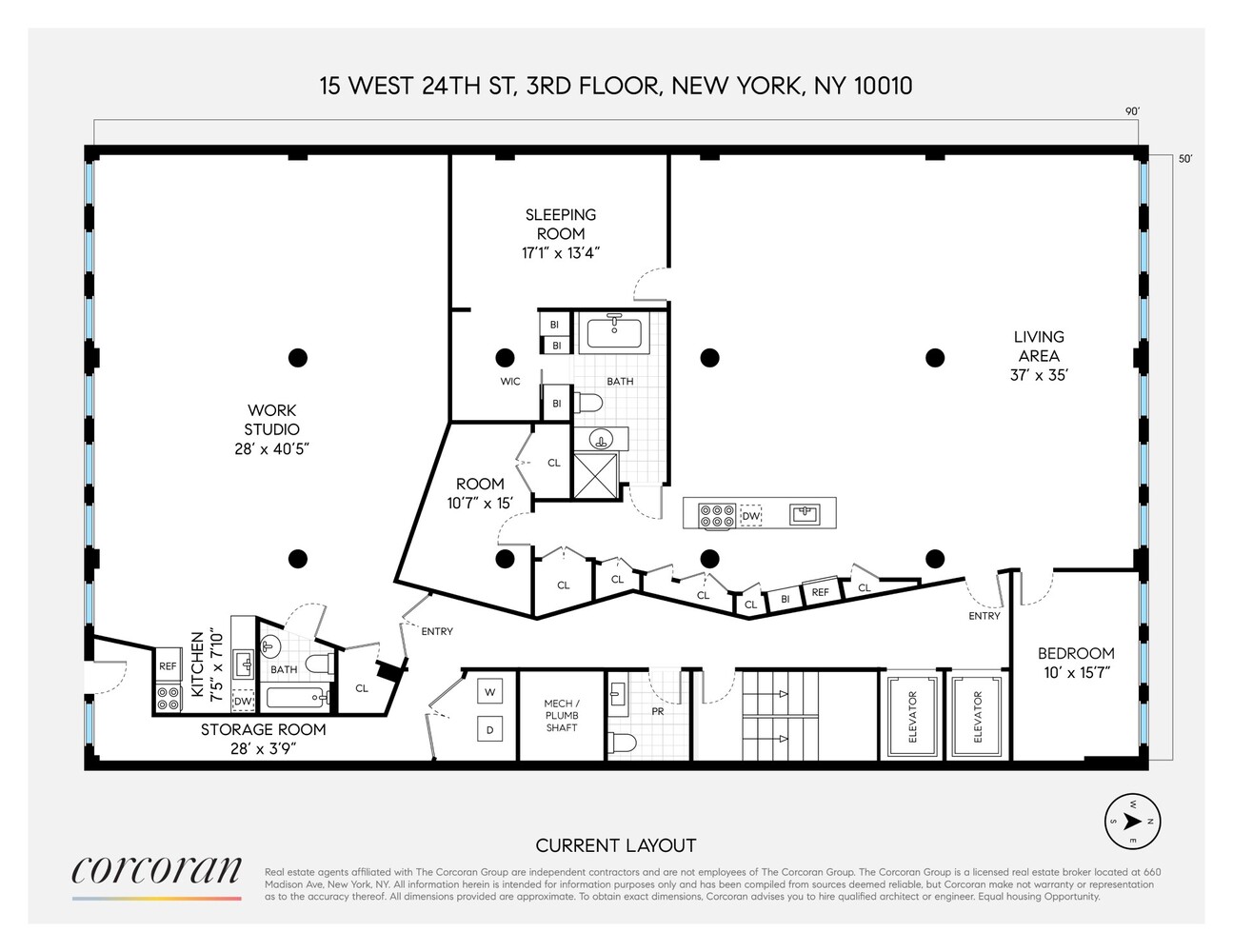 15 W 24TH Street 3RDFL