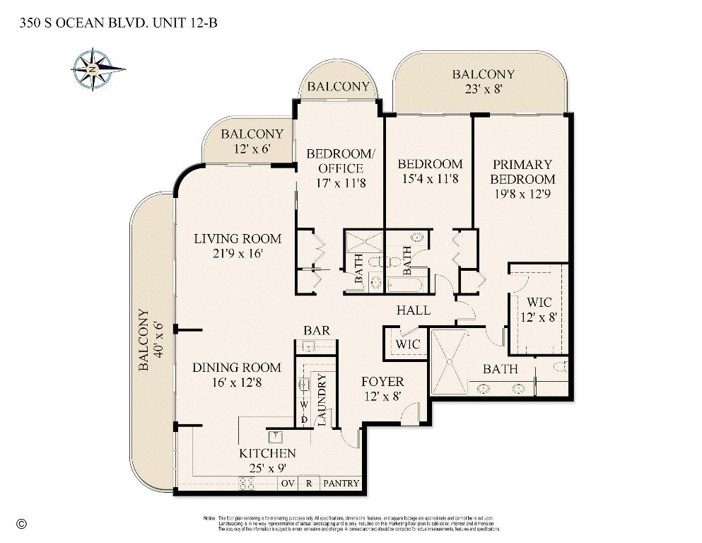 350 S Ocean Boulevard 12b