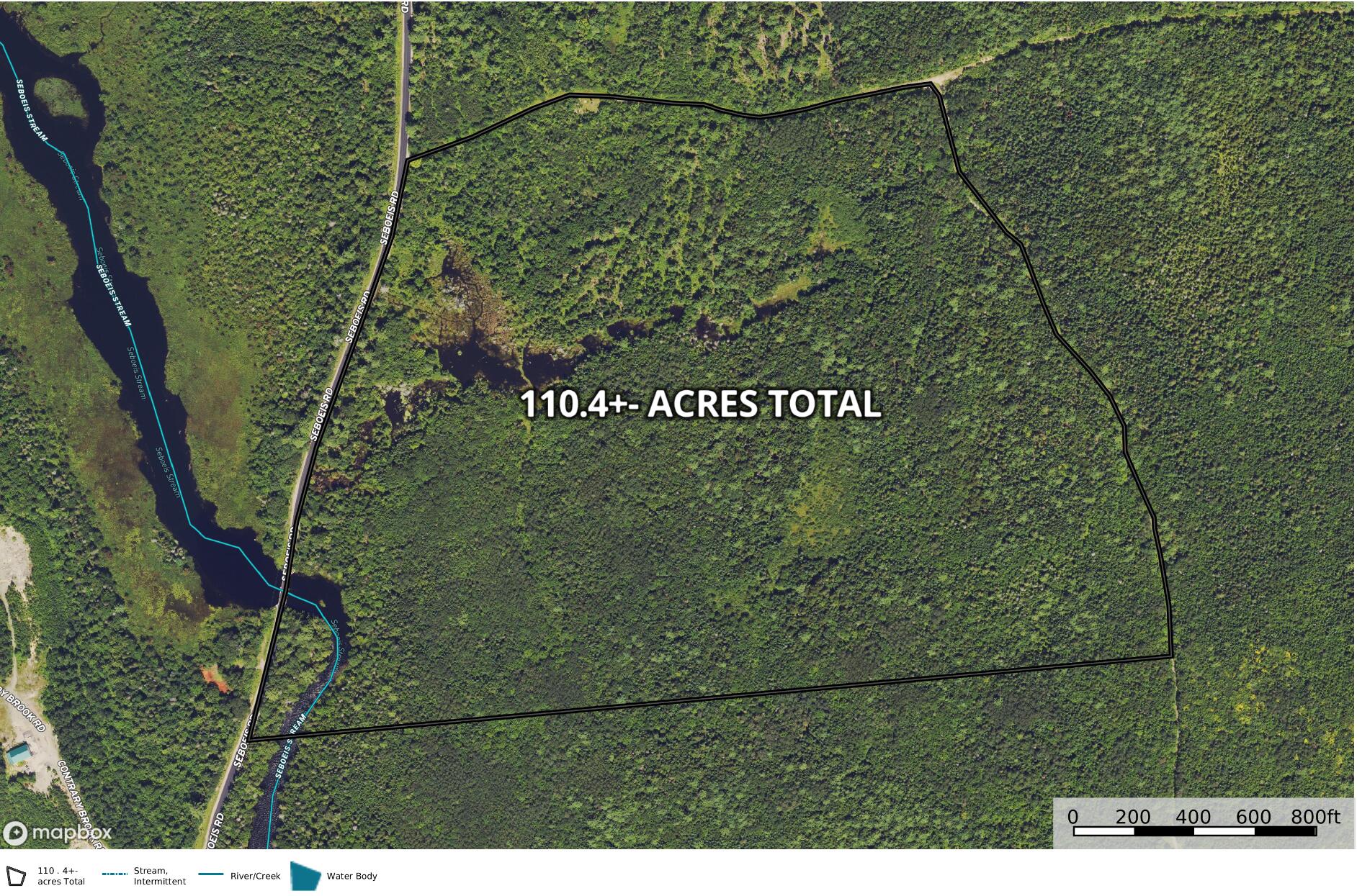 Map 4 Lot 42-2 Seboeis Road